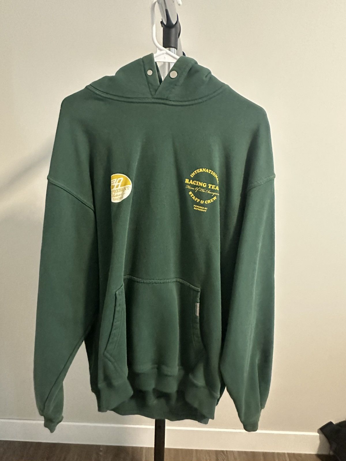Represent Clo. Represent racing club green hoodie Size US L / EU 52-54 / 3 - 1 Thumbnail