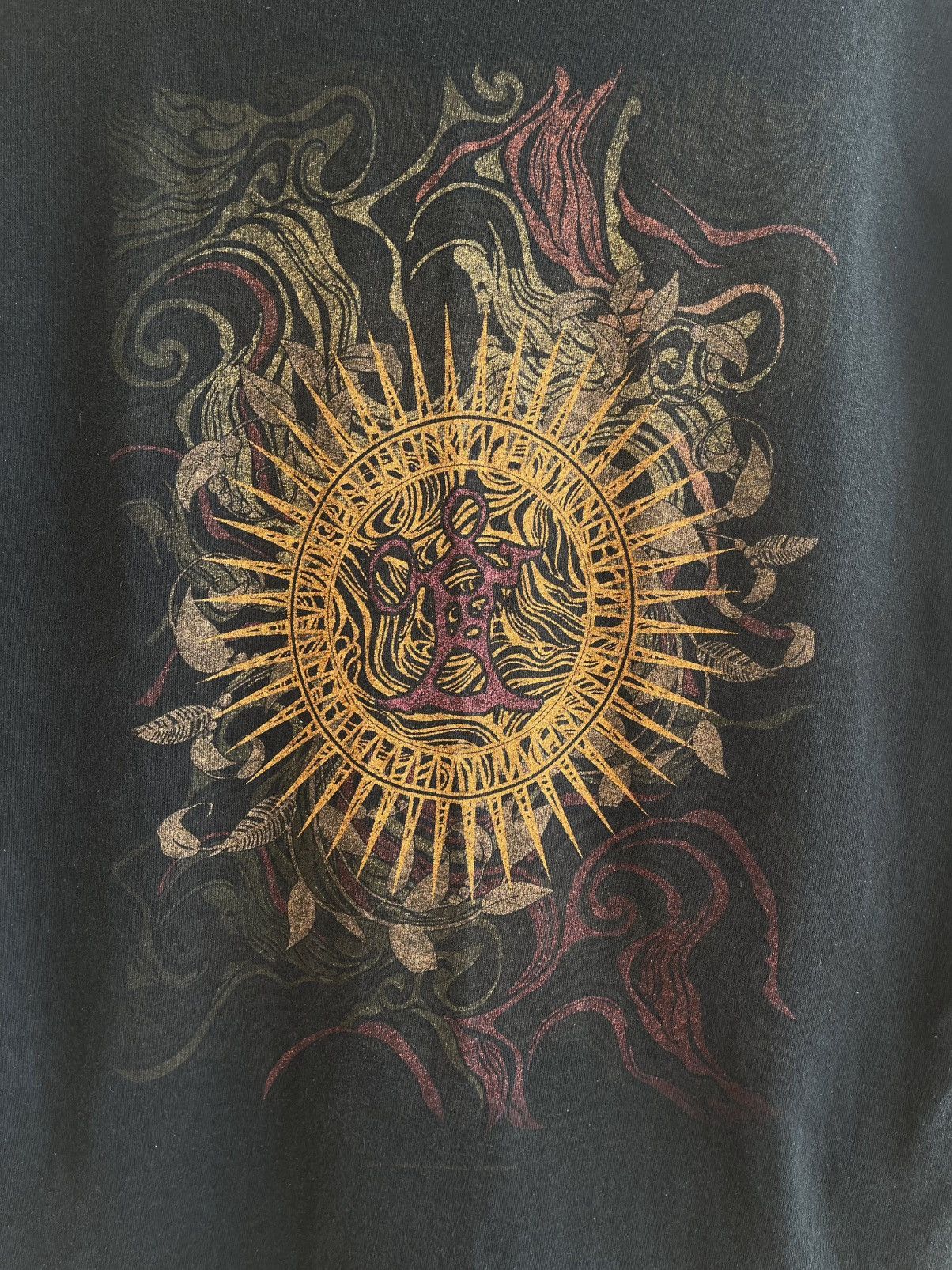 Band Tees Korpiklaani Shaman T-Shirt Gildan 2014 Folk Metal 2010s Size US L / EU 52-54 / 3 - 5 Thumbnail