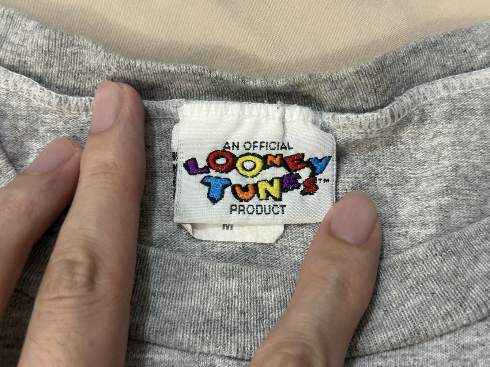 Warner Bros Vintage 90s Tweety Bird Big Print T-Shirt Size M Size US M / EU 48-50 / 2 - 4 Thumbnail