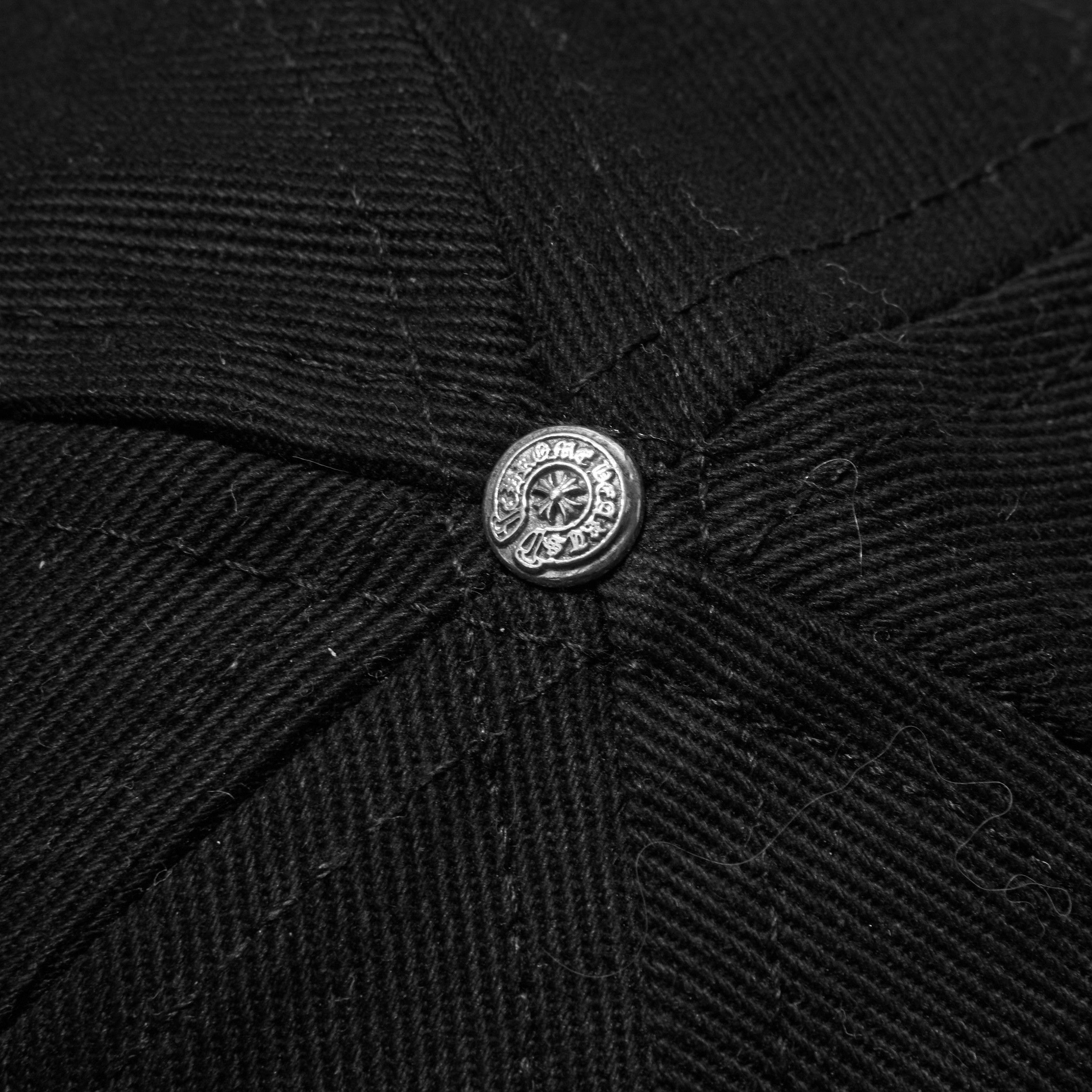 Chrome Hearts CHROME HEARTS Matty Boy Chomper Leather Strapback Hat BLACK Size ONE SIZE - 6 Thumbnail