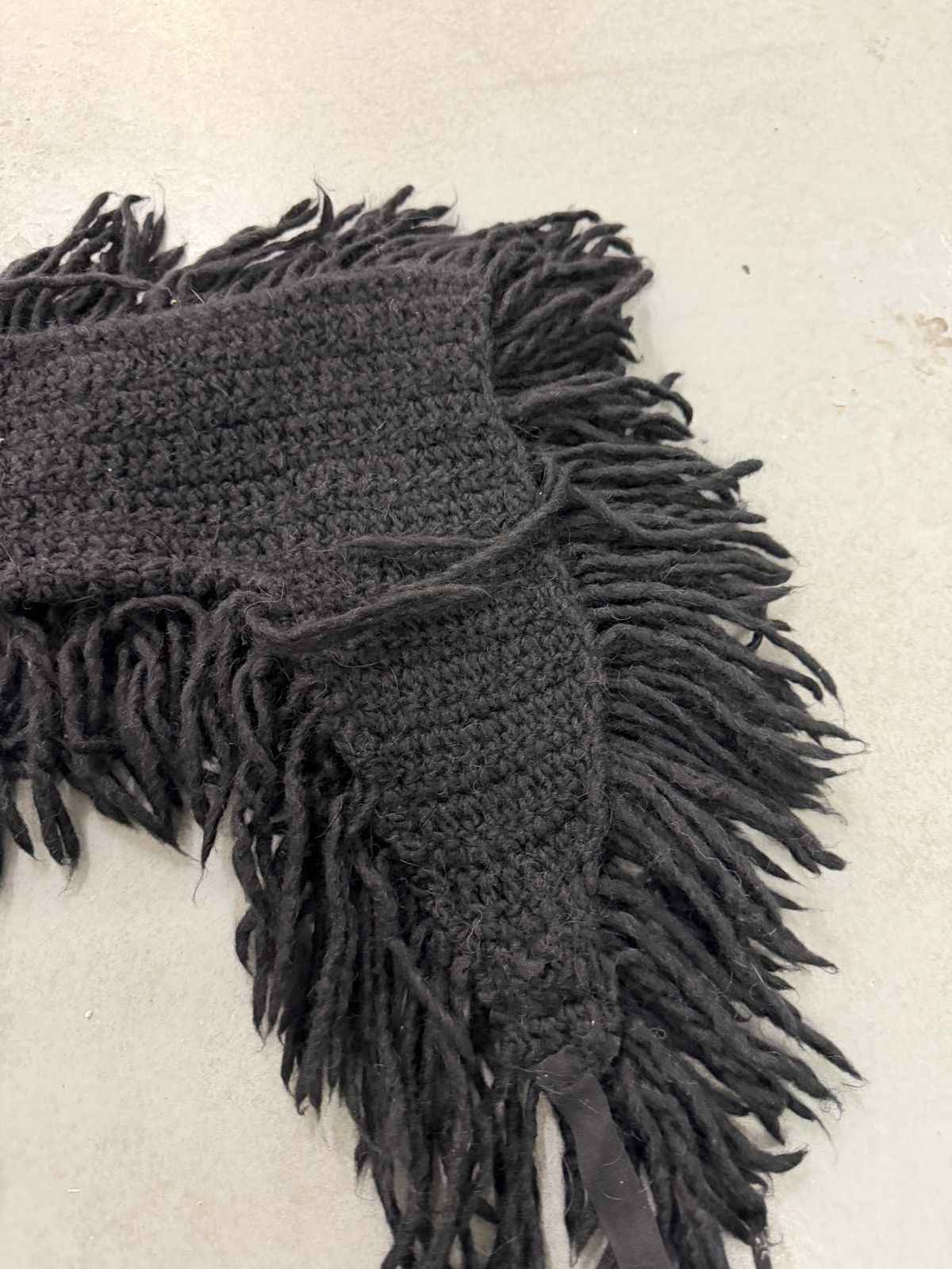 Maison Margiela Maison Martin Margiela AW2003 Alpaca Shag Chubby Scarf Size ONE SIZE - 8 Thumbnail