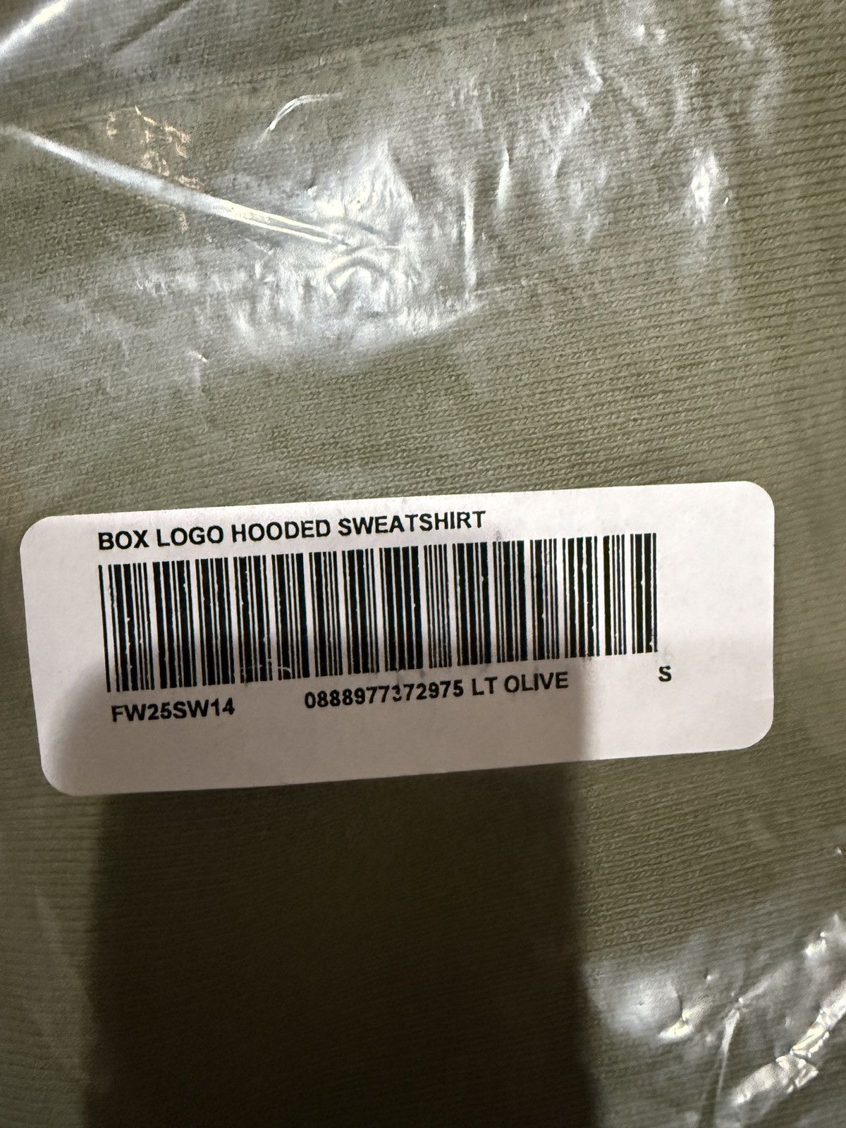 Supreme SUPREME FW25 BOXLOGO BOGO HOODIE OLIVE GREEN Size US S / EU 44-46 / 1 - 3 Thumbnail