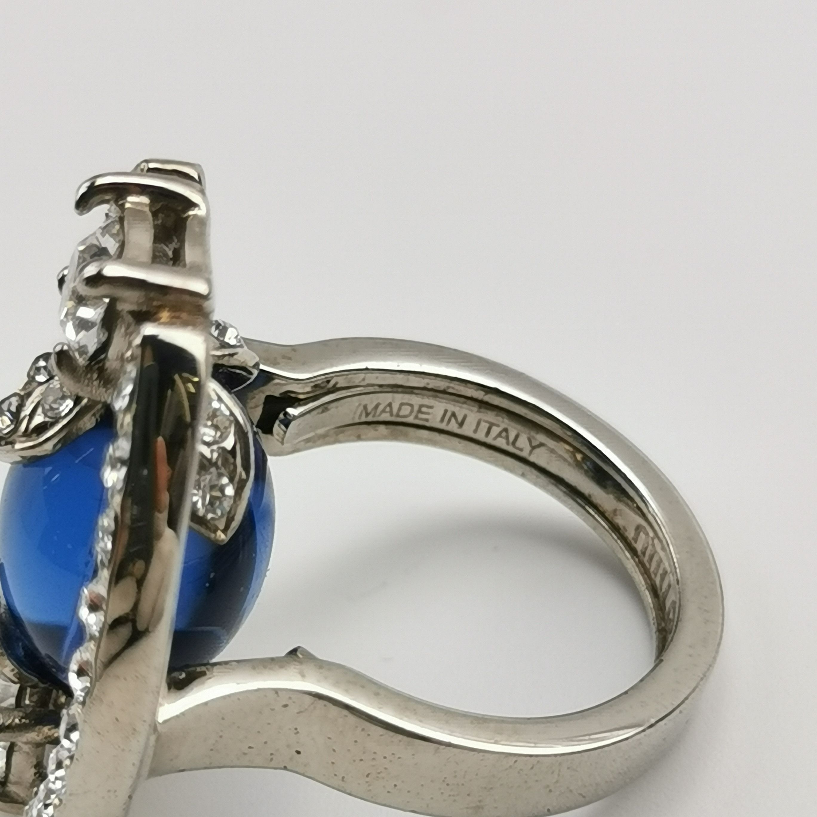 Miu Miu Miu Miu Crystal Logo Ring Size 11 -z2505 Size ONE SIZE - 8 Thumbnail