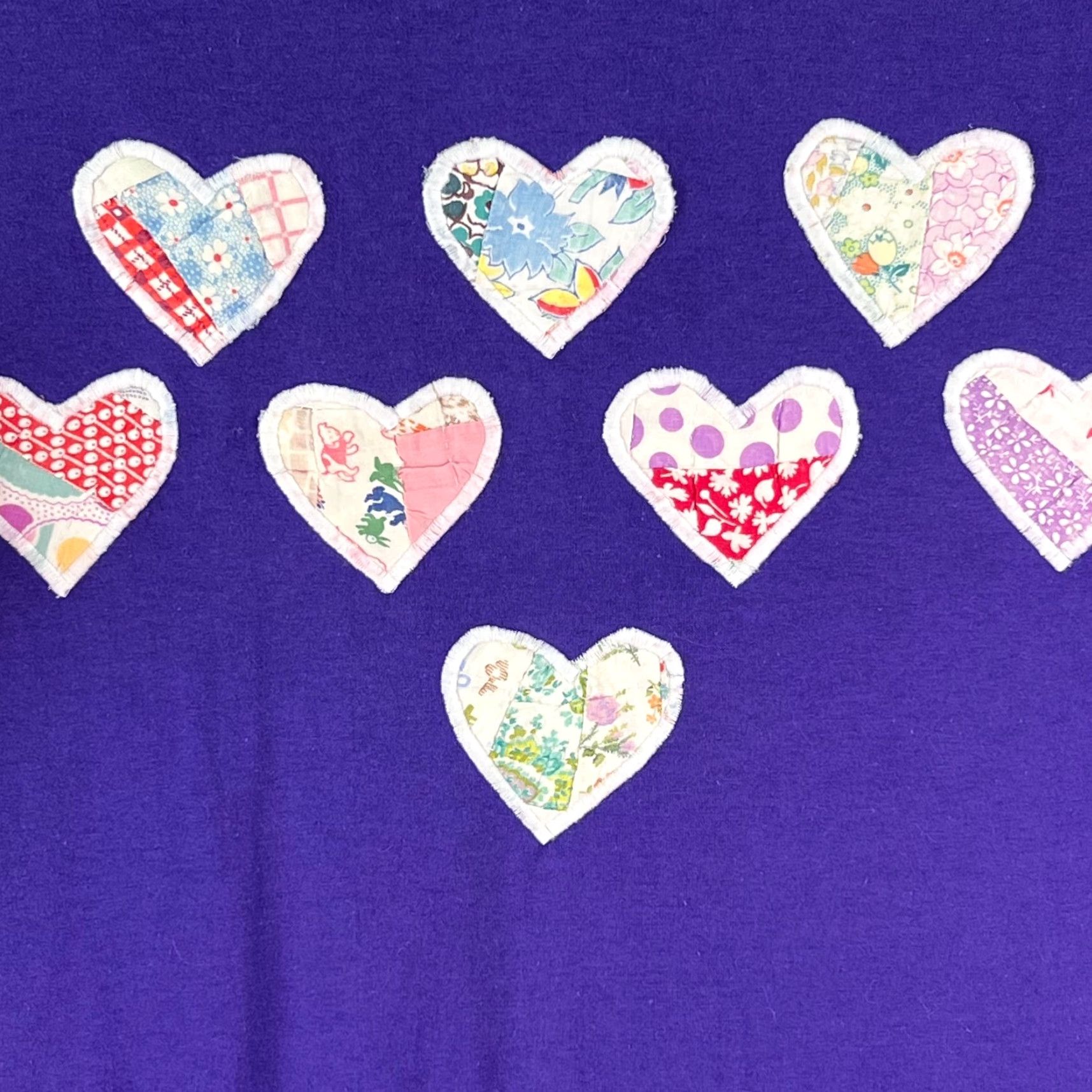 Annex Patricia Anne Womens Heart Print Short Sleeves Pullover Blue T Shirt M Size M / US 6-8 / IT 42-44 - 3 Thumbnail