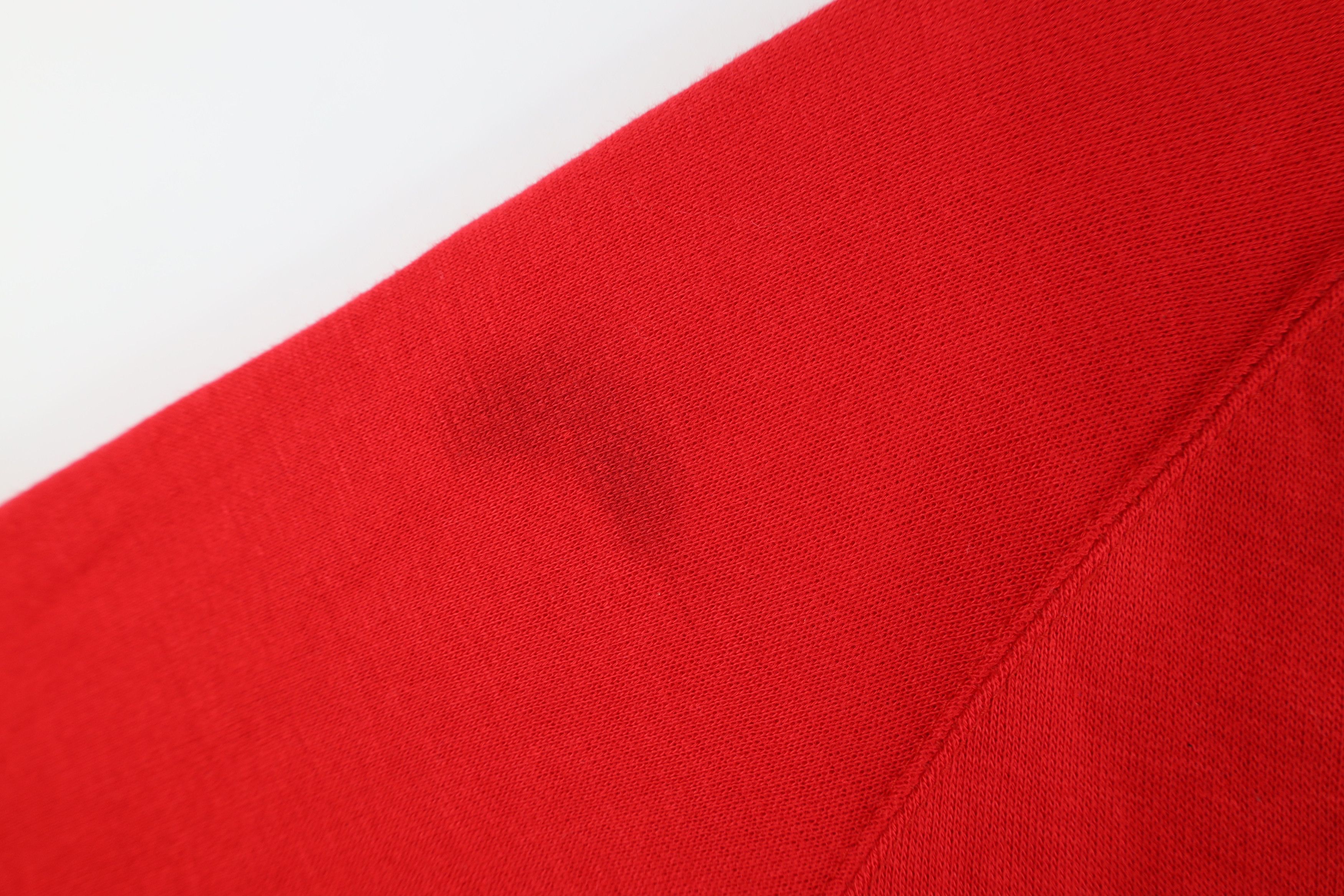 Vintage Deadstock Vintage 70s Streetwear Crewneck Sweatshirt Red Size US L / EU 52-54 / 3 - 6 Thumbnail