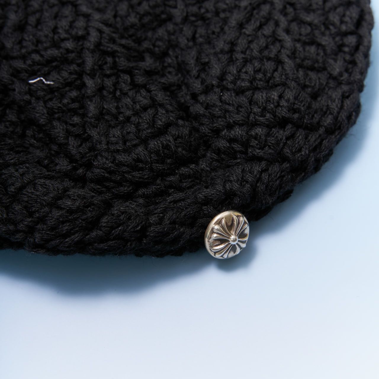 Chrome Hearts CHROME HEARTS Aspen Cross Patch Cashmere Beanie Size ONE SIZE - 3 Thumbnail