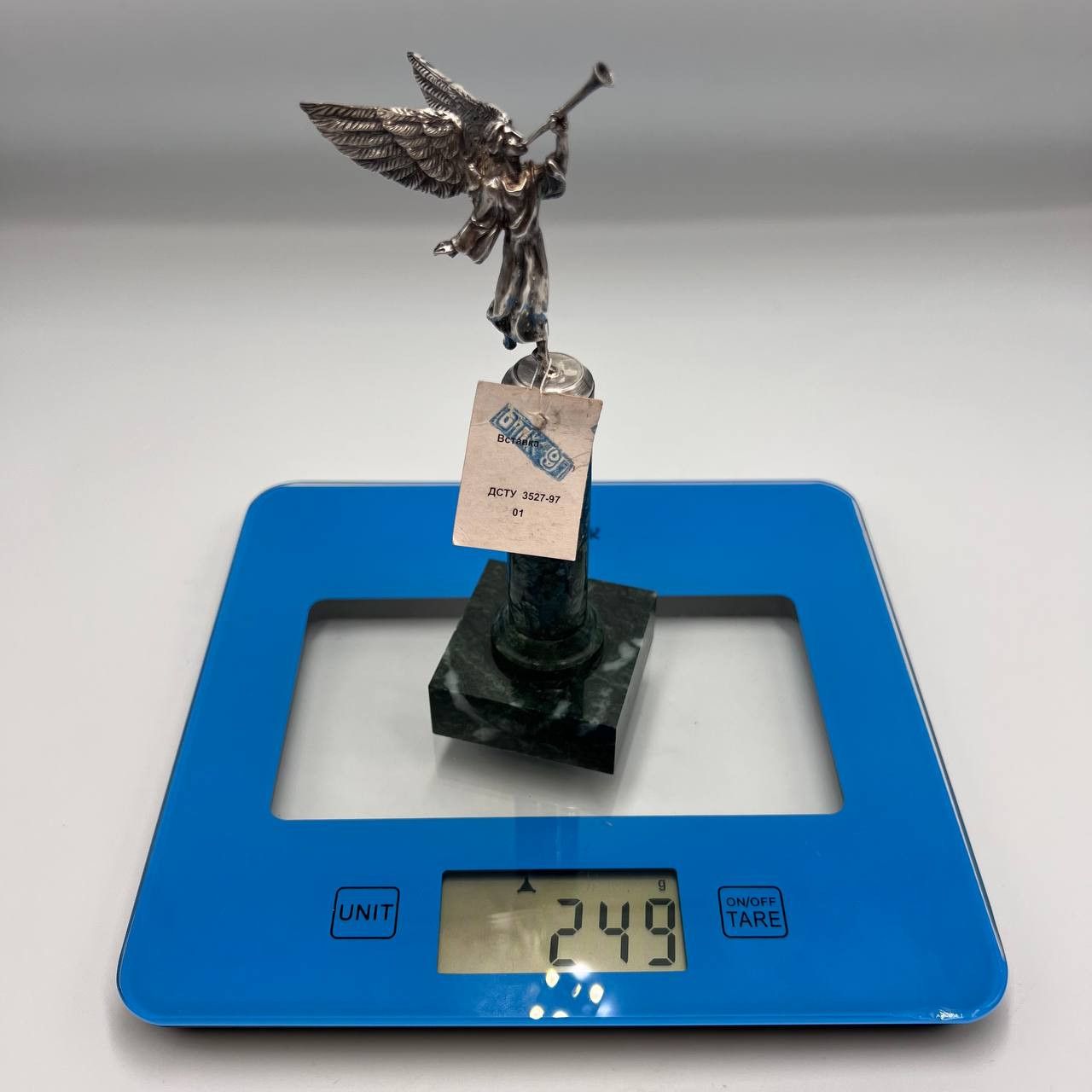 Vintage Vintage Sterling Silver 925 Statue Victory Goddess Size ONE SIZE - 6 Thumbnail