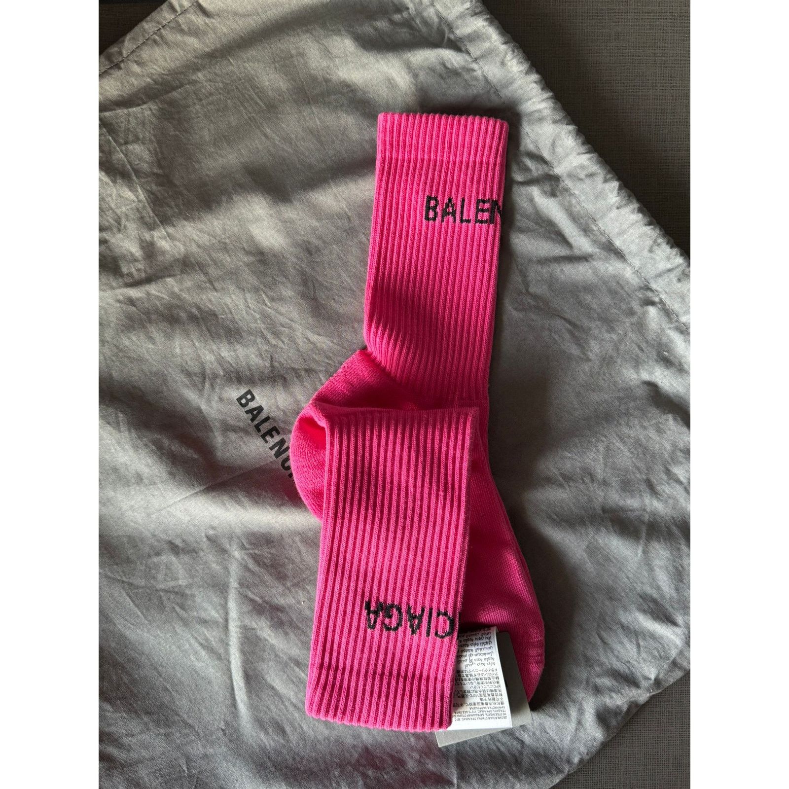 Balenciaga o1alis0126 Size: M / Socks in Pink Size ONE SIZE - 3 Thumbnail