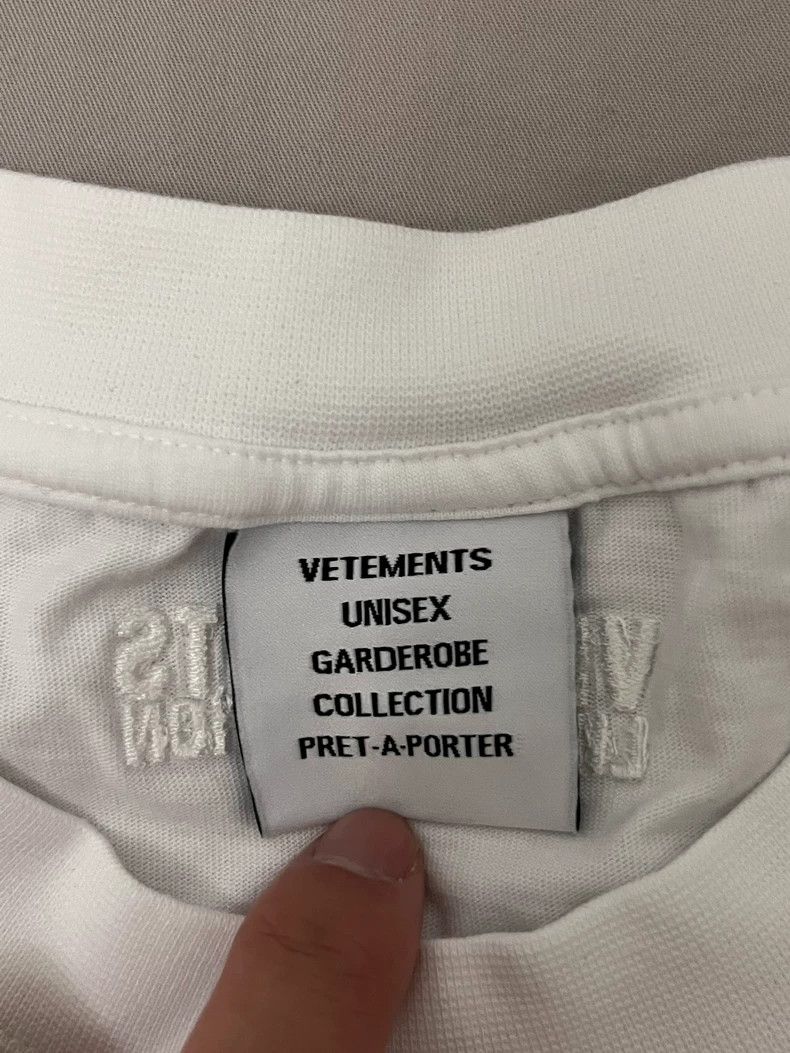 Vetements Vetements Short Sleeve Size US S / EU 44-46 / 1 - 2 Thumbnail