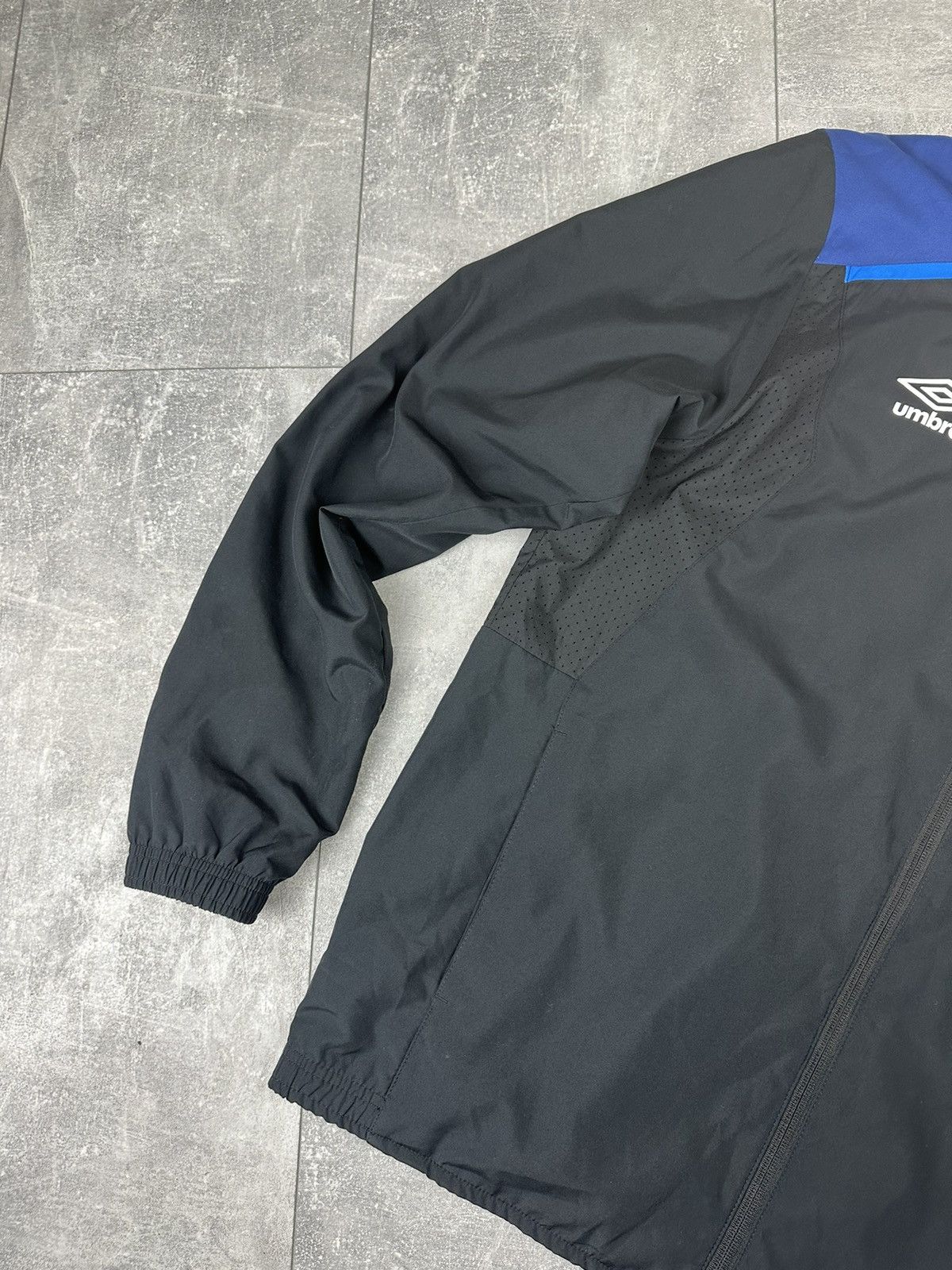 Umbro Umbro Everton FC Soccer Zip Training Top Mens Jacket Size US L / EU 52-54 / 3 - 4 Thumbnail