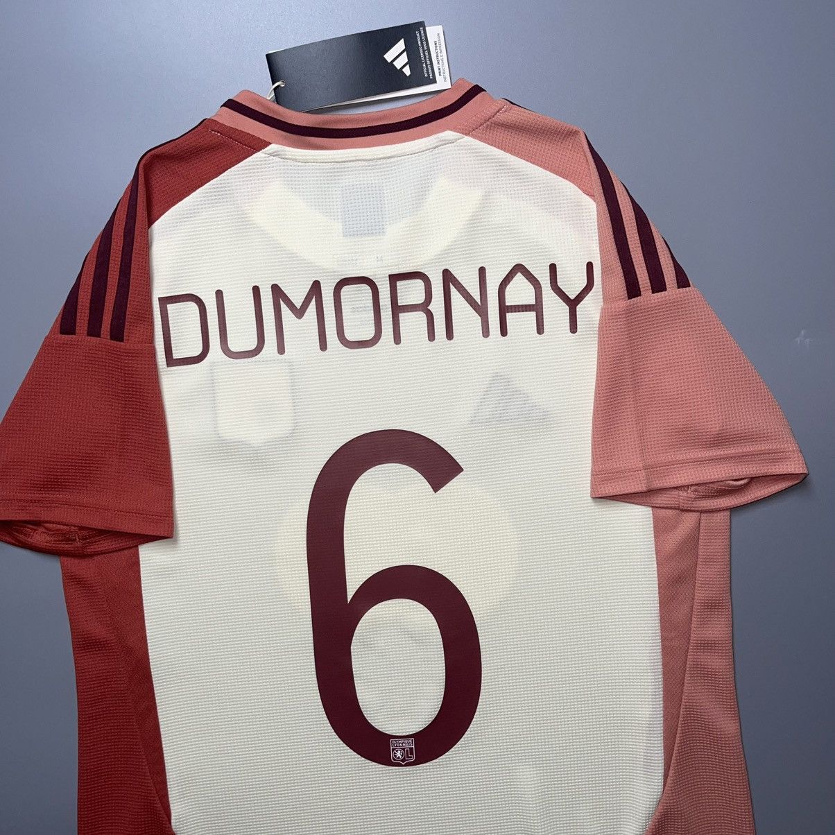 Adidas NWT WOMEN LYON ADIDAS 2024/2025 FOOTBALL JERSEY #6 DUMORNAY Size M / US 6-8 / IT 42-44 - 10 Thumbnail