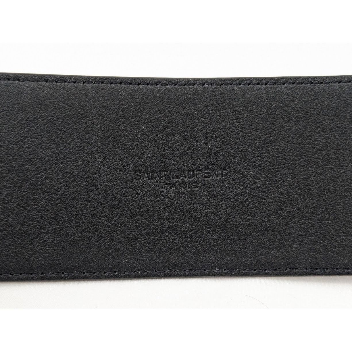 Saint Laurent Paris o1rshd1 CC20 Size: OS / Leather Belt in Brown Size ONE SIZE - 7 Thumbnail