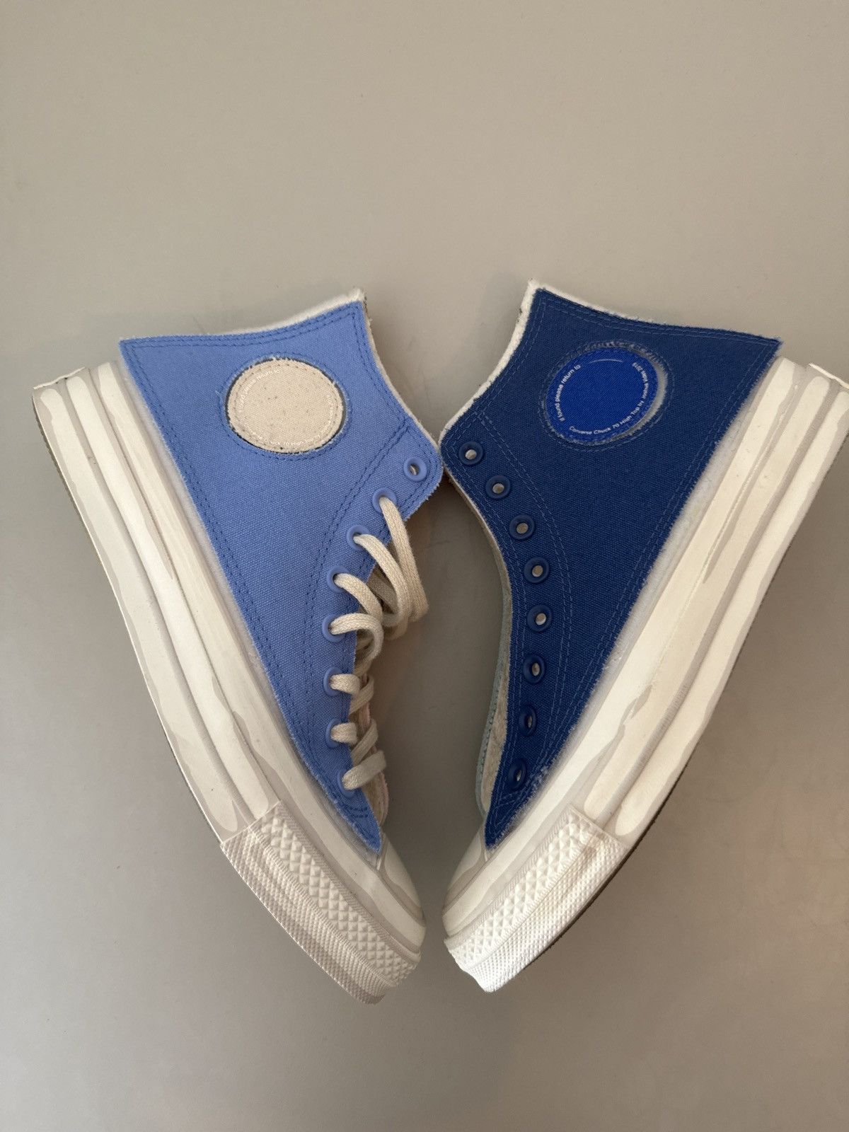 Converse Converse Chuck High Joshua Vides Cream / Multicolor Size US 7.5 / EU 40-41 - 5 Thumbnail