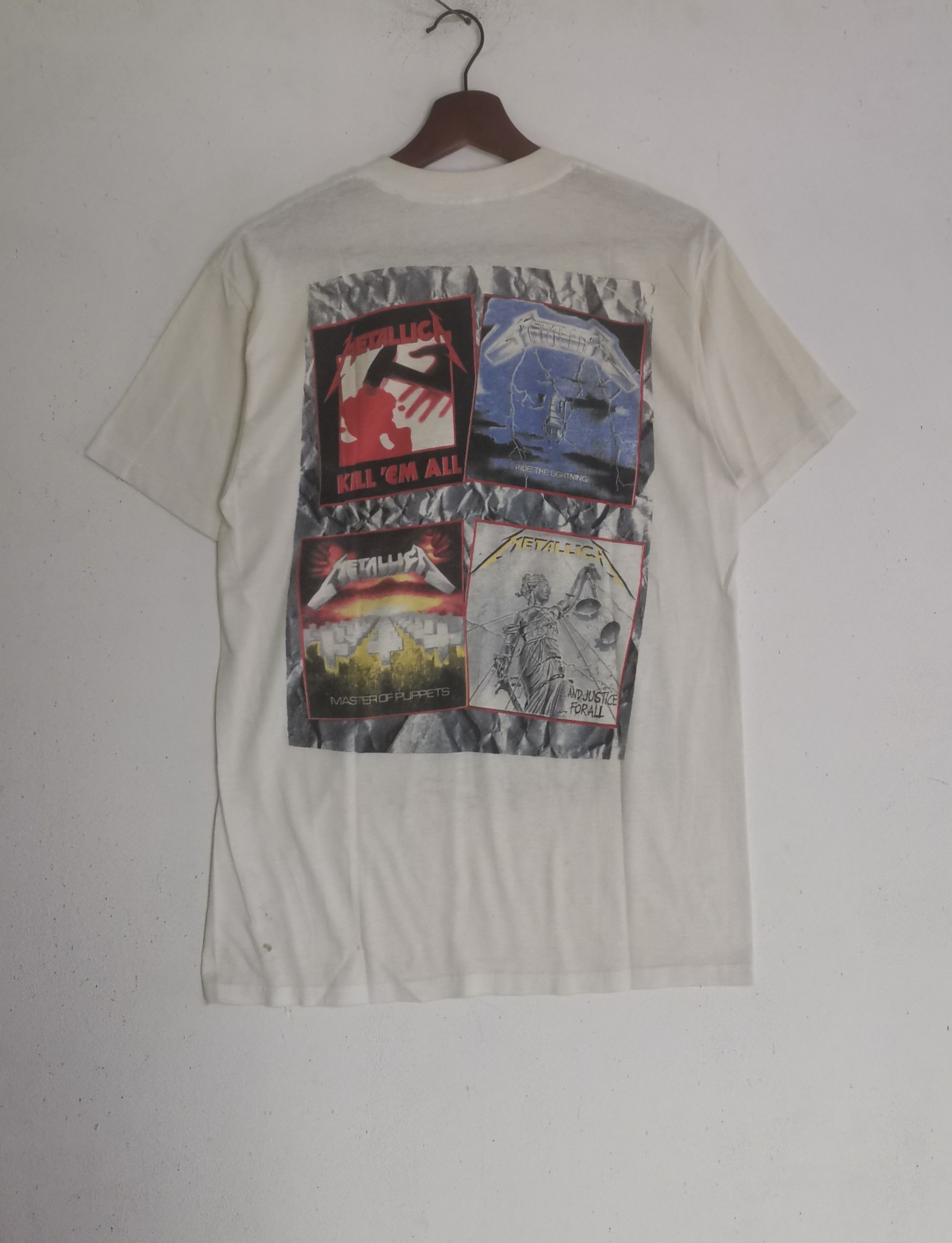Metallica × Vintage Rare vintage Metallica t-shirt American heavy metal band Size US L / EU 52-54 / 3 - 3 Thumbnail