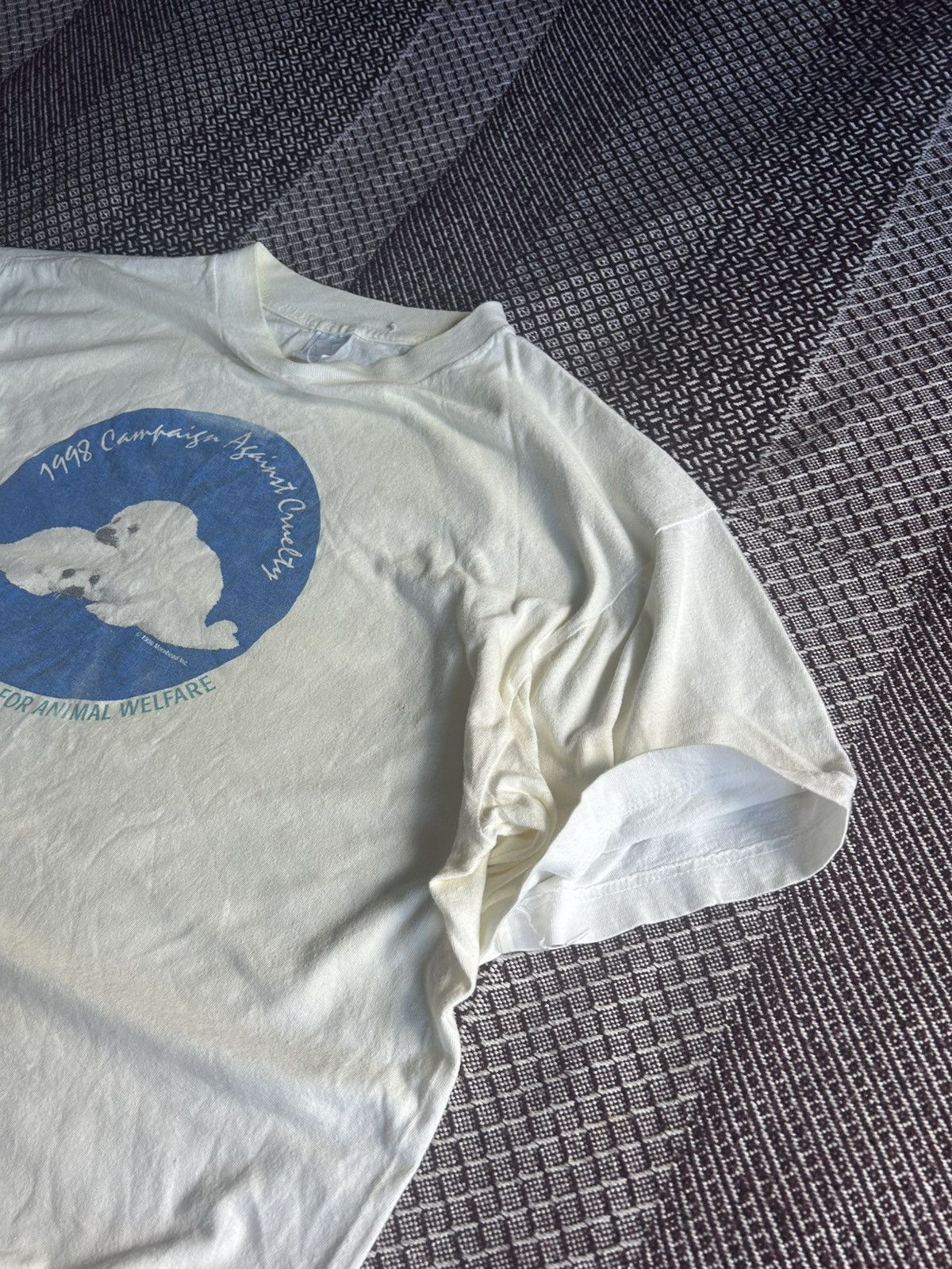 Vintage Vintage 80/90s Rare T-shirt 1998 MoreHead Thrashed Condition Size US XL / EU 56 / 4 - 6 Thumbnail