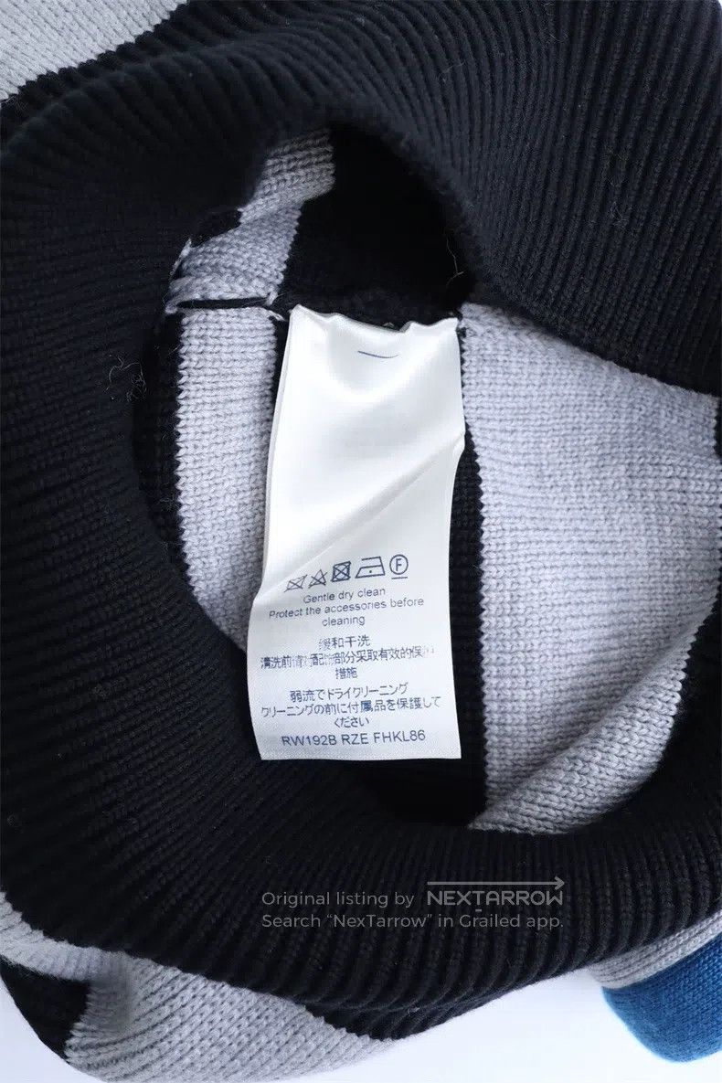 Louis Vuitton Louis Vuitton Wool color-block sweater Size XS / US 0-2 / IT 36-38 - 6 Thumbnail