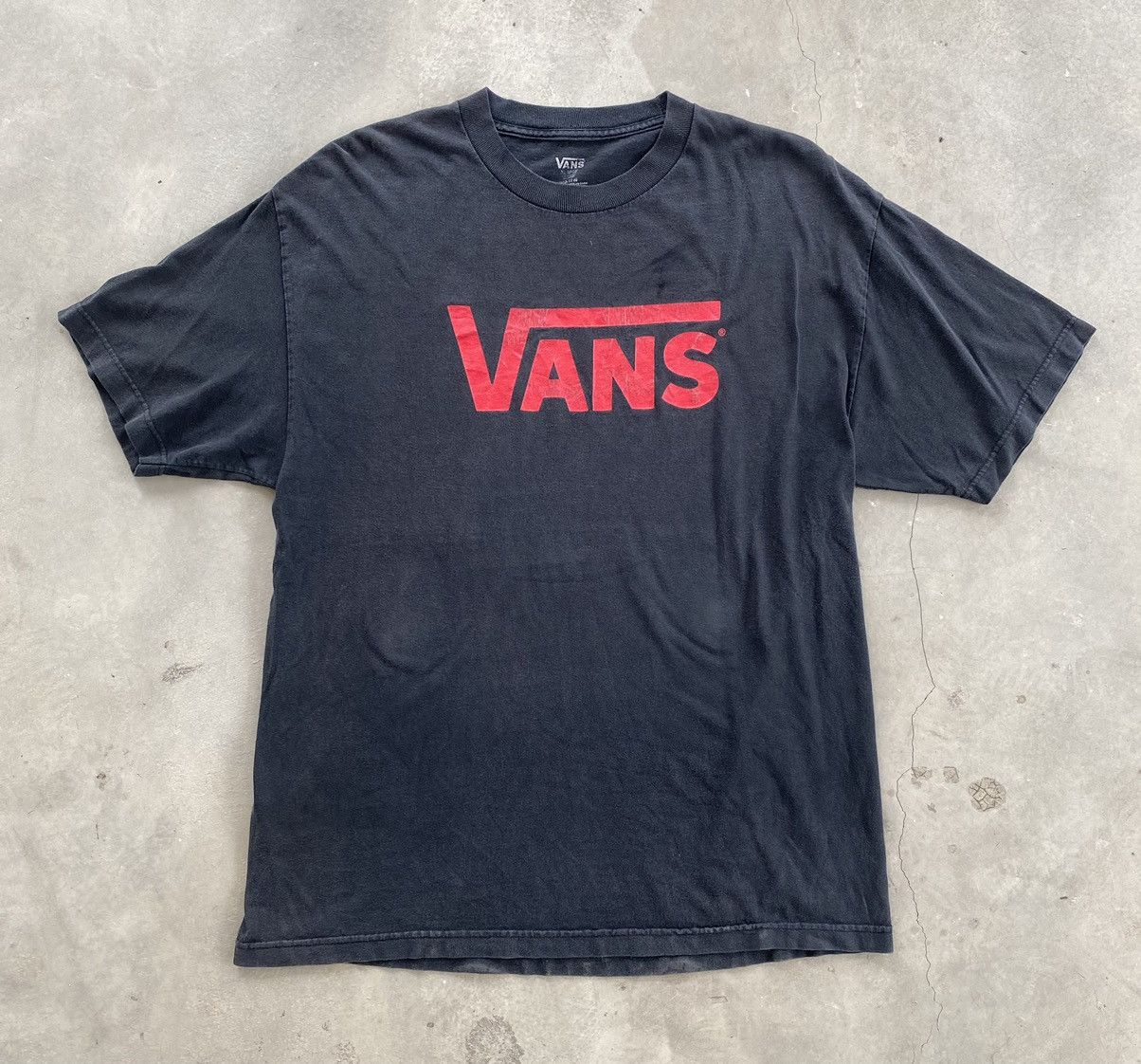 Vans × Vintage VANS VINTAGE TEE BIG LOGO Size US XL / EU 56 / 4 - 1 Thumbnail
