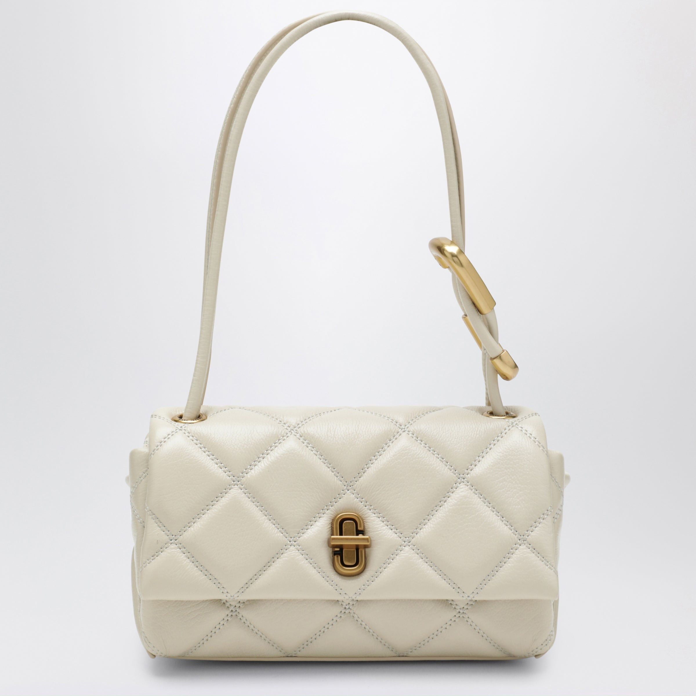 Marc Jacobs Marc Jacobs White Quilted Mini Dual Bag Size ONE SIZE - 1 Thumbnail