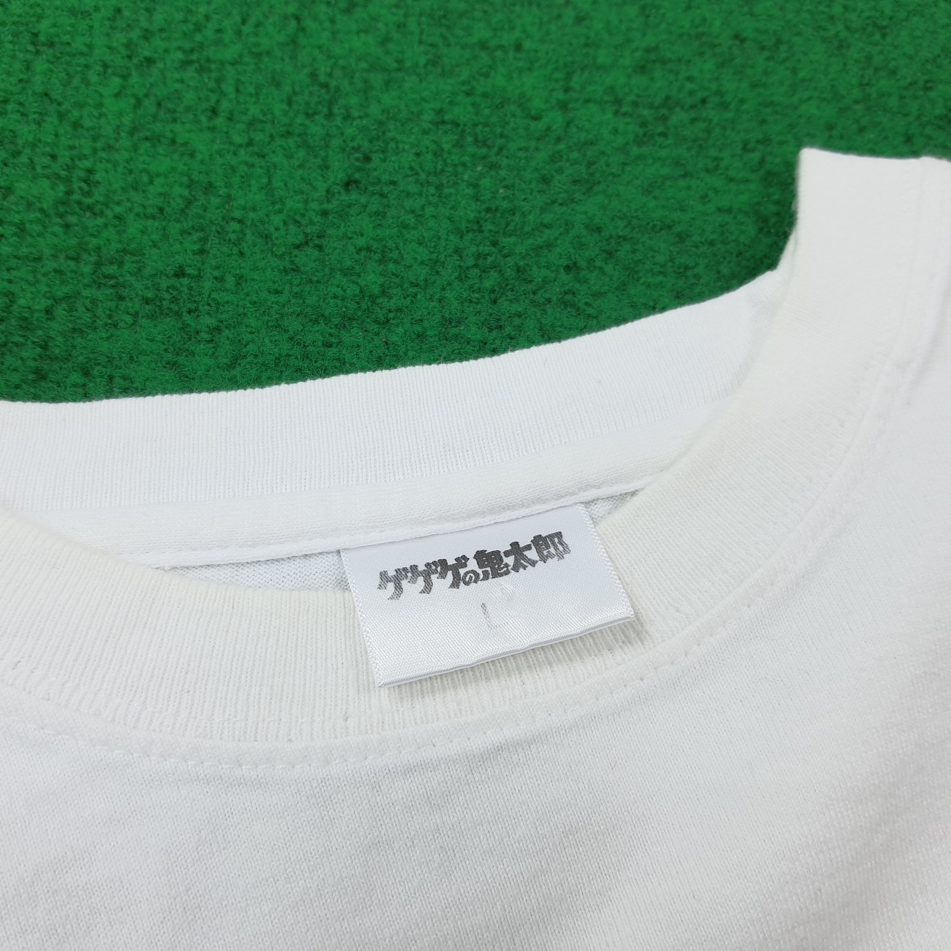 Japanese Brand × Vintage Vintage GeGeGe no Kitaro Anime Horror Movie Tshirt Size US L / EU 52-54 / 3 - 4 Thumbnail