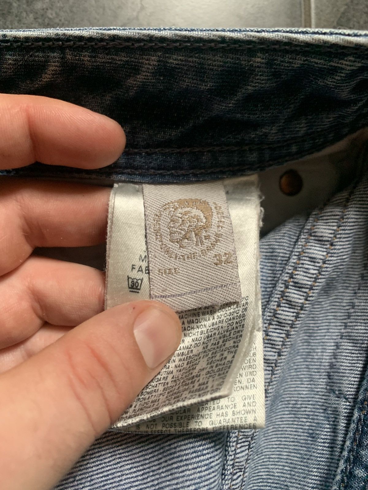 Diesel Crazy Flared Diesel Jeans Of six Was Nine japanese style Size US 32 / EU 48 - 11 Thumbnail