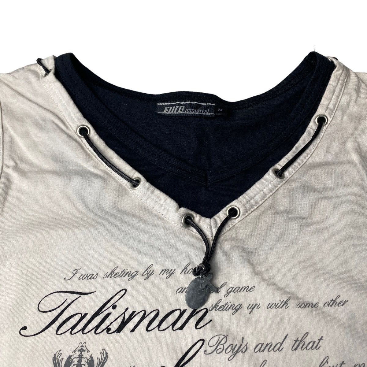 14th Addiction × If Six Was Nine × KMRii 2000's EuroImmortal Cross Necklace Tanktop Size US S / EU 44-46 / 1 - 4 Thumbnail
