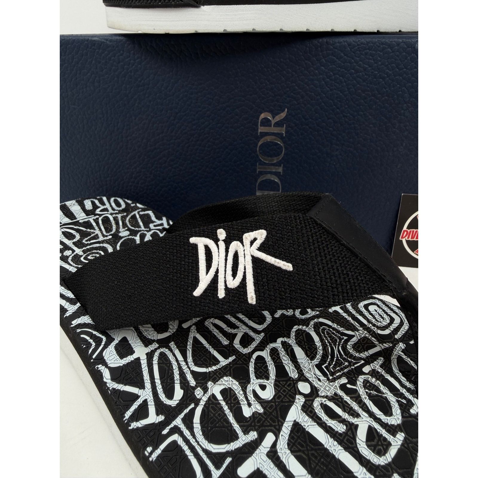 Dior Size 41EU/8US - Dior x Shawn Stussy Flip Flops Size US 8 / EU 41 - 3 Thumbnail