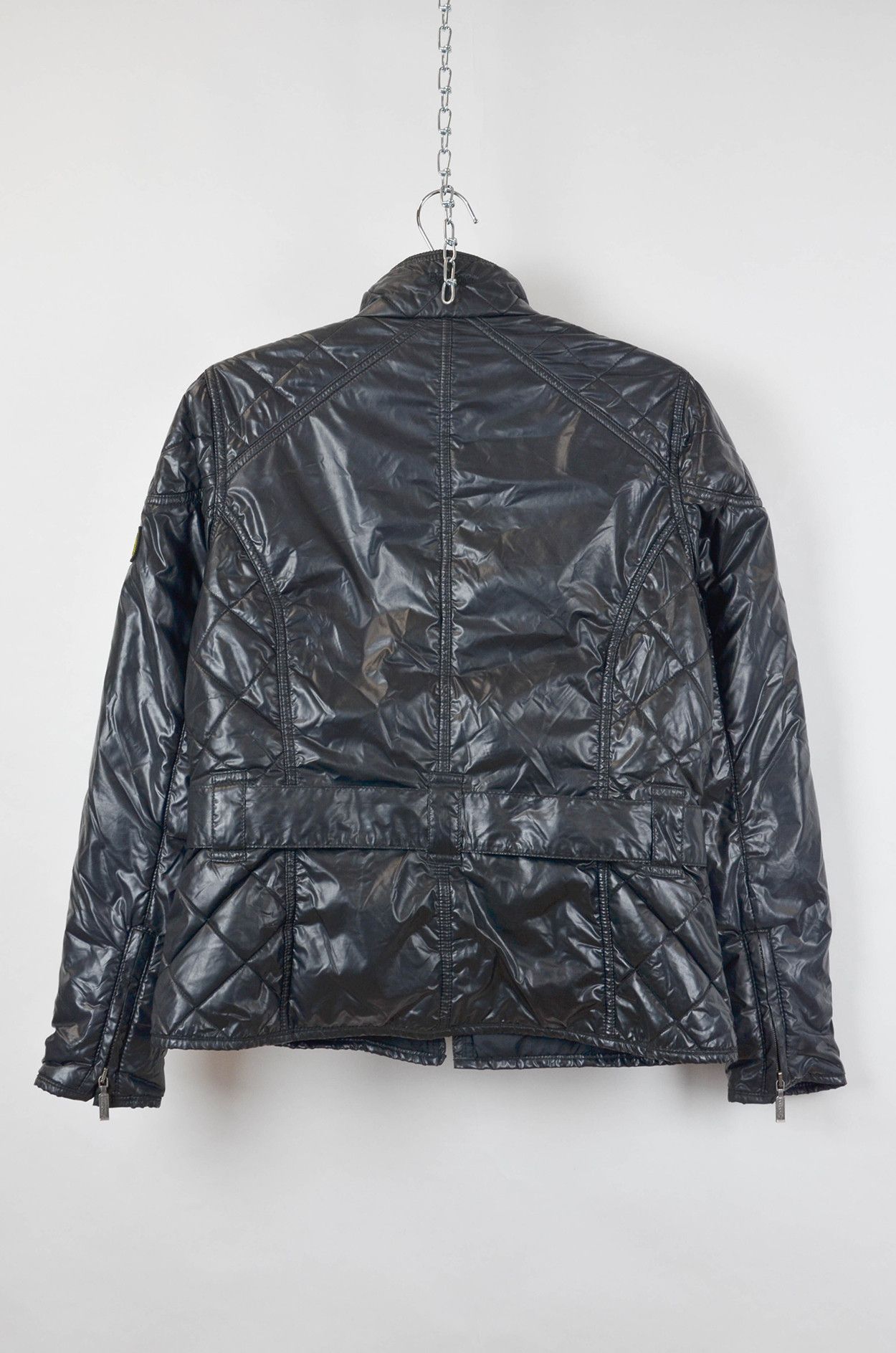 Barbour Barbour International Polarquilt Jacket Belted Black - 12 Size XL / US 12-14 / IT 48-50 - 2 Thumbnail
