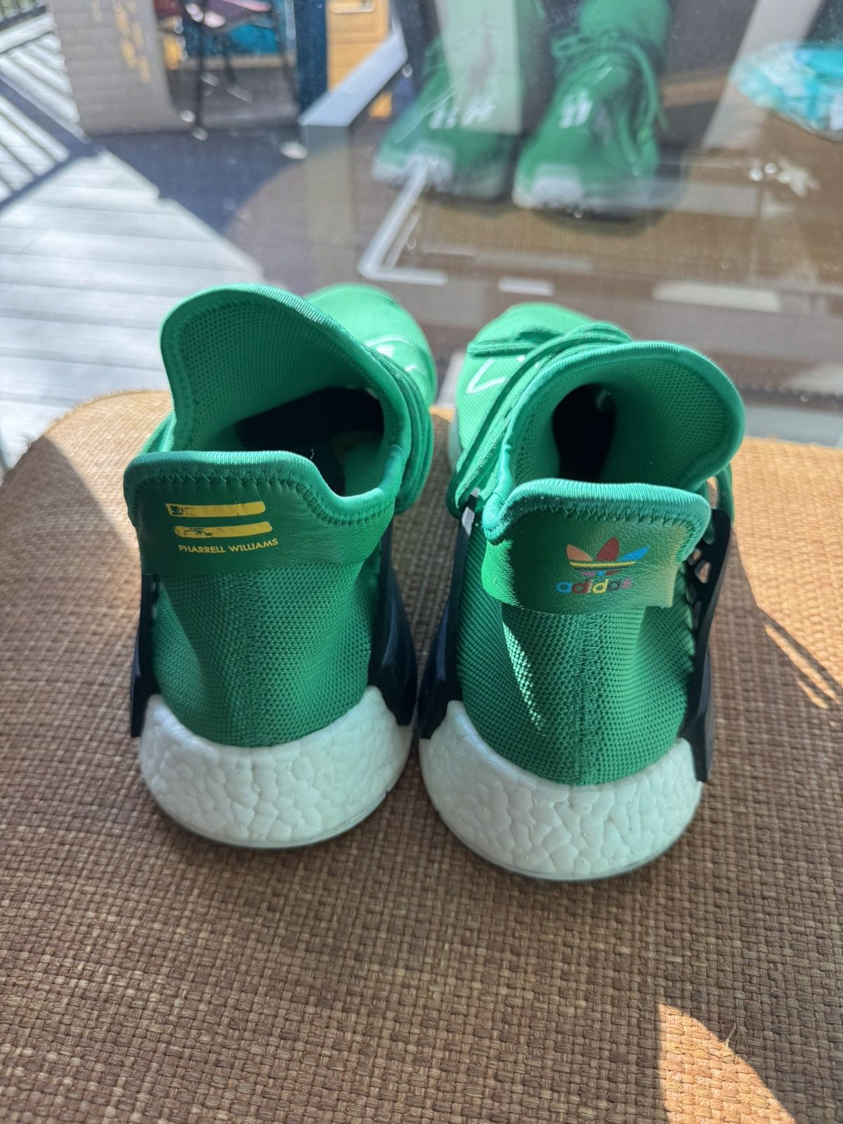 Adidas × Pharrell Pharrell x Adidas Human Race Green - Size 10 Size US 10 / EU 43 - 3 Thumbnail