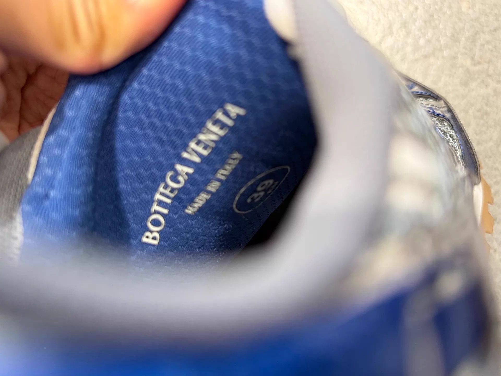 Bottega Veneta Bottega Veneta Mirror Blue 99.99 New Sneakers 39 Size US 8.5 / IT 38.5 - 4 Thumbnail