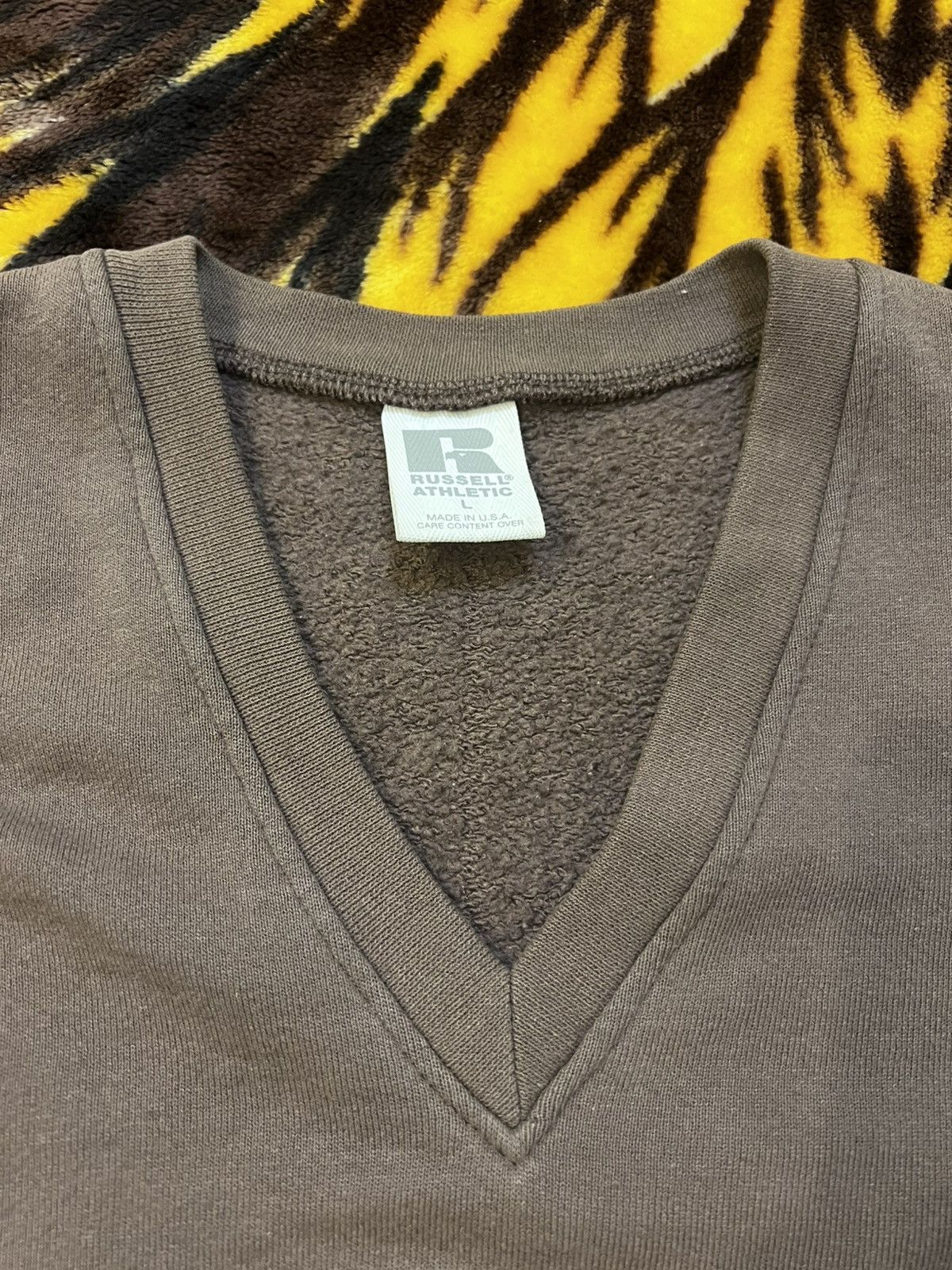 Russell Athletic × Vintage Vintage Russell Athletic Sweatshirt/Sweater Super cozy Size L / US 10 / IT 46 - 3 Thumbnail