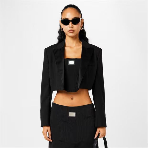 Dolce & Gabbana o1g2r1mq1024 Jersey Top With Dandg Tag in Nero Size S / US 4 / IT 40 - 3 Thumbnail
