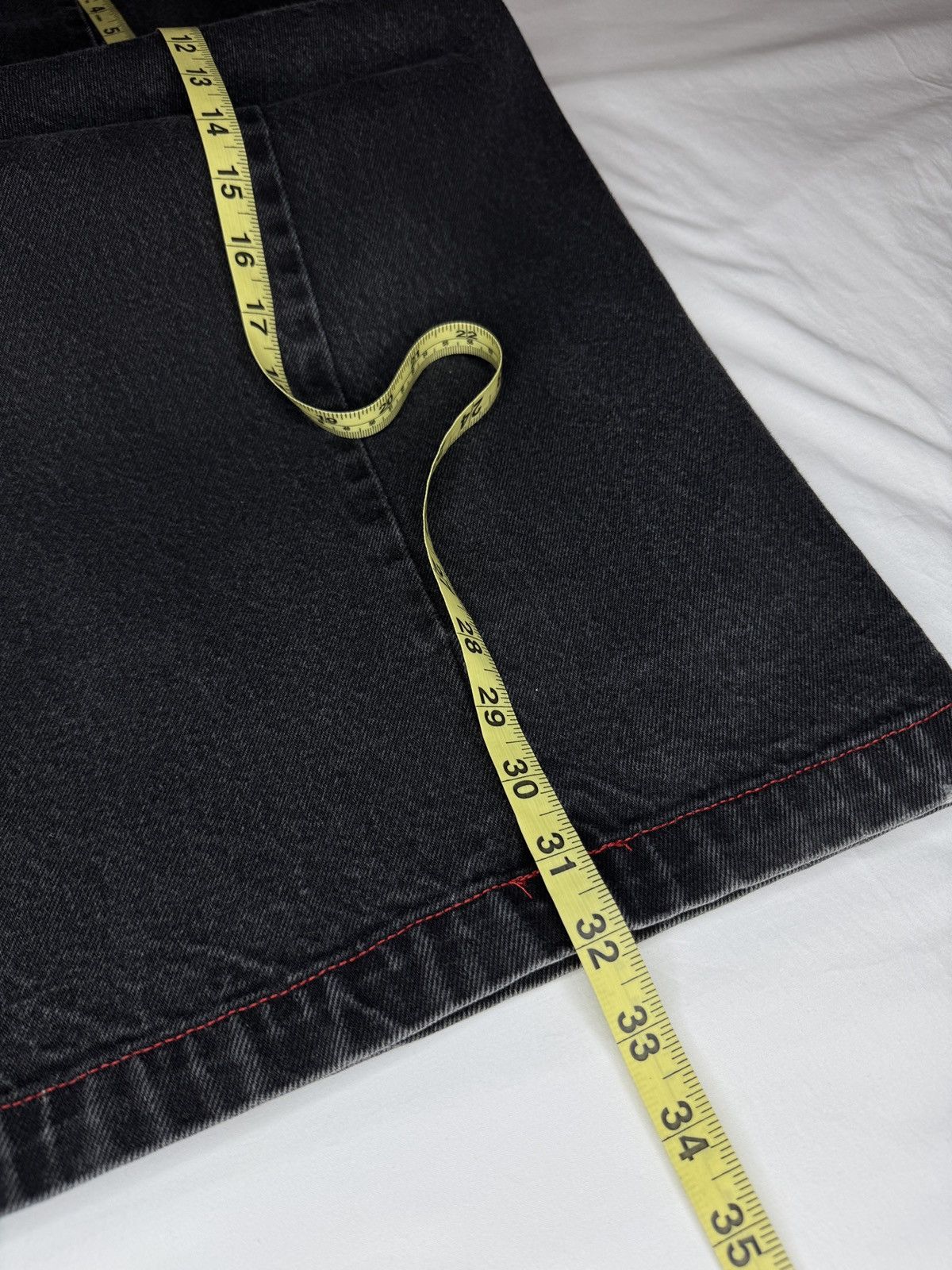 JNCO Vintage Y2K Sinister Spider Denim Baggy Jeans Size US 32 / EU 48 - 9 Thumbnail
