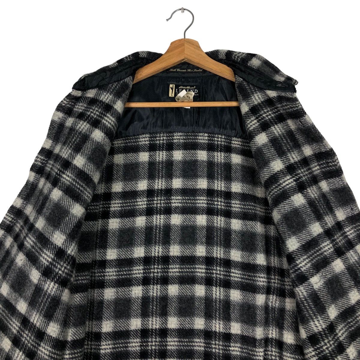 Flannel 🔥Vintage Wool Flannel Work Jacket Legend Eddie Bauer Japan Size US XL / EU 56 / 4 - 12 Thumbnail