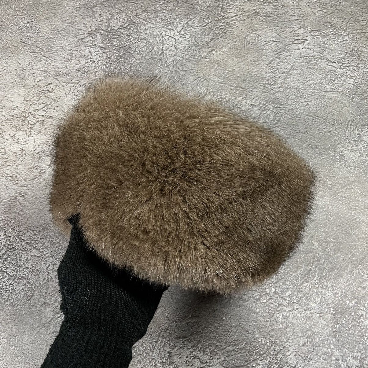 If Six Was Nine Vintage 90s Alt Beanie Mohair Ushanka Faux American VTg Size ONE SIZE - 2 Thumbnail