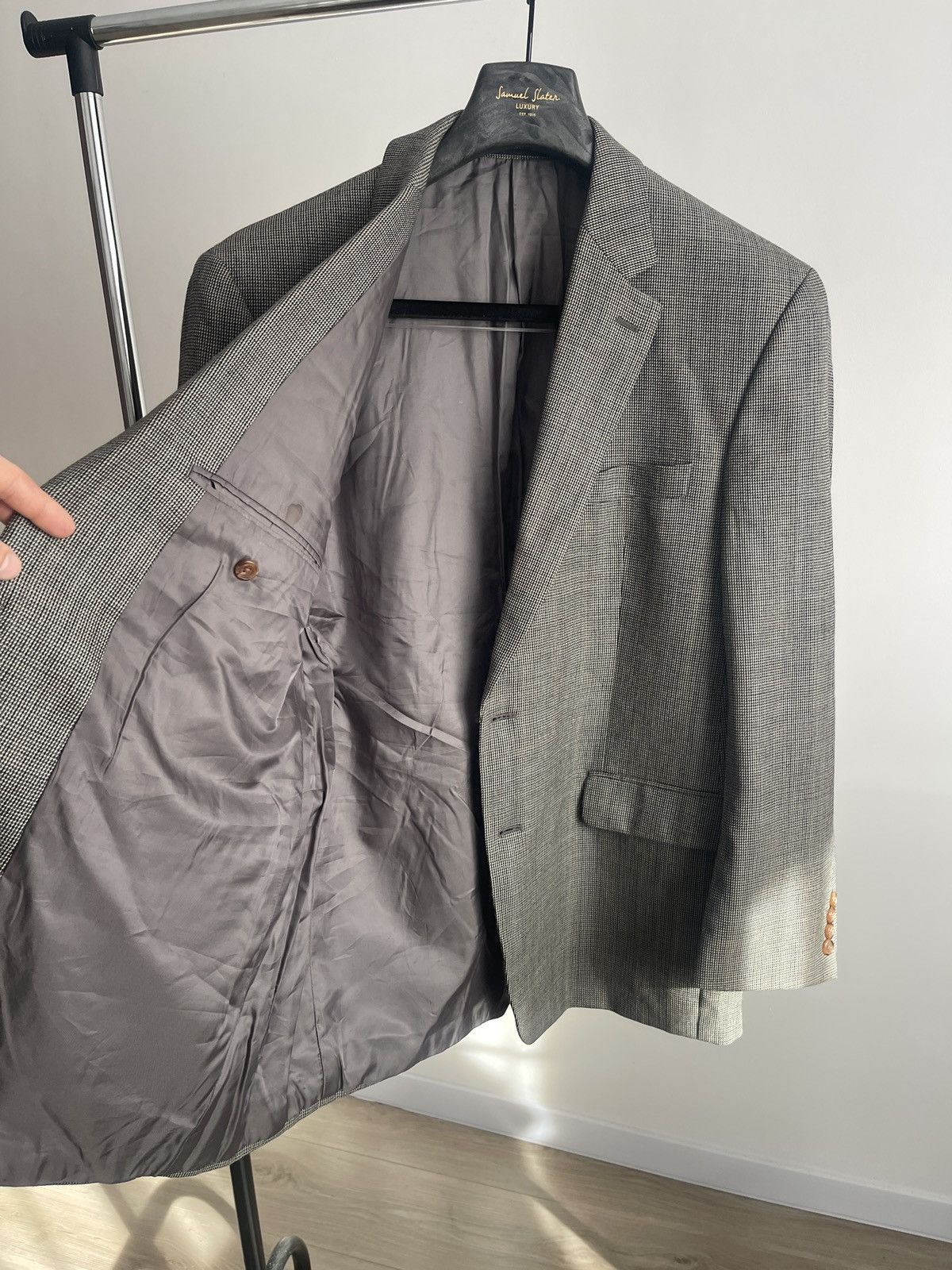 Lauren Ralph Lauren Vintage lauren ralph lauren wool jacket classic blazer 44r Size 44R - 5 Thumbnail