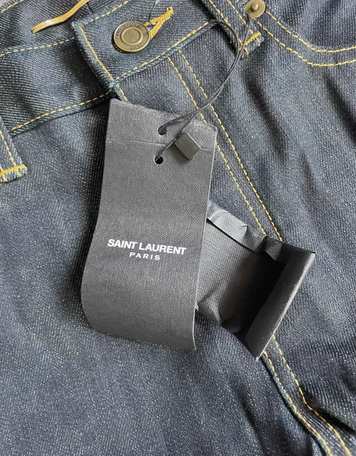 Saint Laurent Paris Saint Laurent Paris D02 Denim Size US 27 - 4 Thumbnail