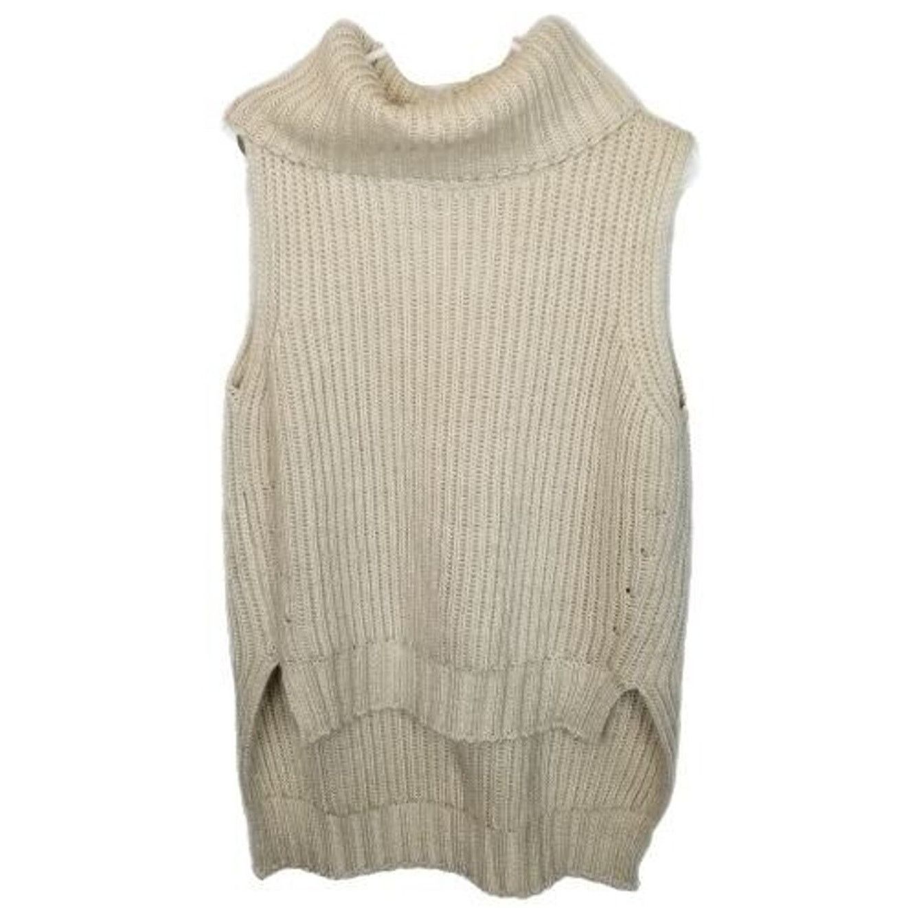 ASTR The Label ASTR Womens Wool Turtleneck Sweater Sz S Minimalist Neutral Size S / US 4 / IT 40 - 1 Thumbnail