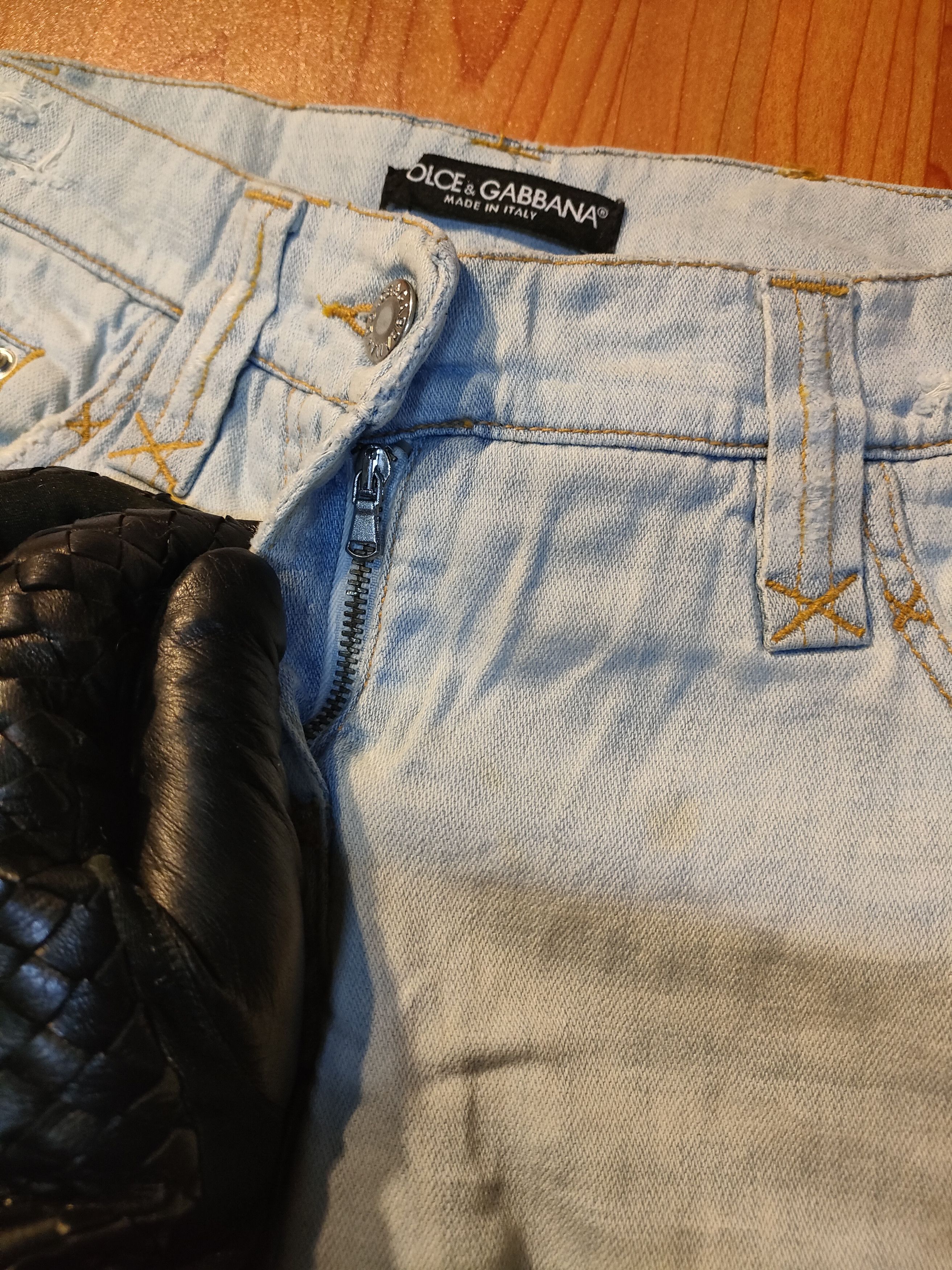Dolce & Gabbana × If Six Was Nine Dolce & Gabbana Distressed Hype Luxury Jeans Size US 29 - 8 Thumbnail