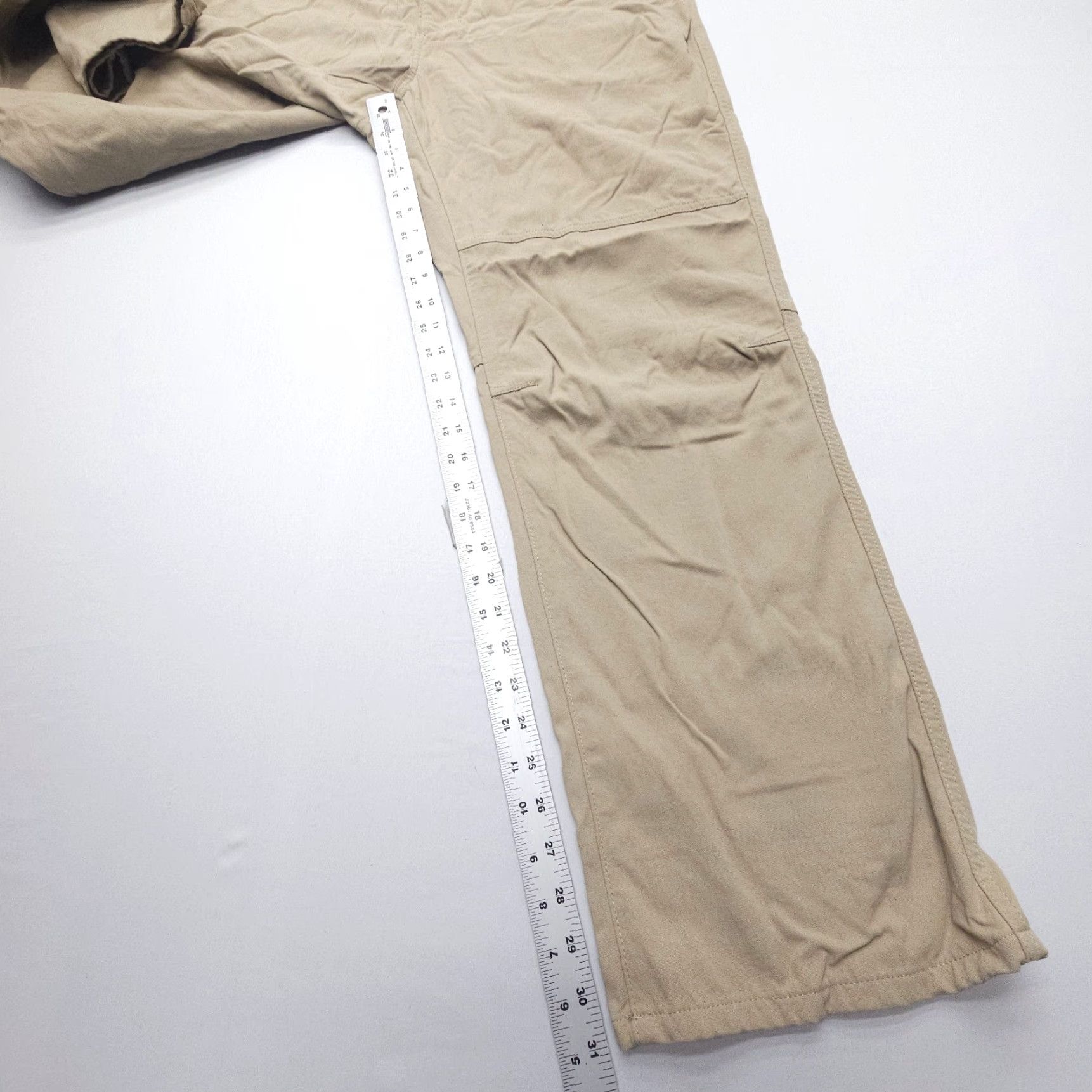 Eddie Bauer Eddie Bauer Travex Pants Mens 40 x 32 Khaki Canvas Workwear Chino Size US 40 / EU 56 - 5 Thumbnail