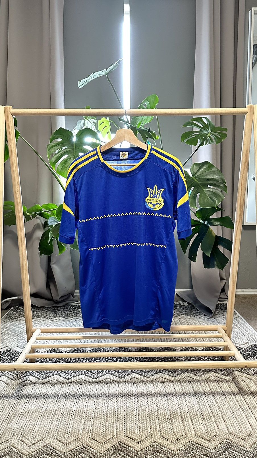 Adidas UKRAINE Soccer Jersey Size US S / EU 44-46 / 1 - 1 Thumbnail