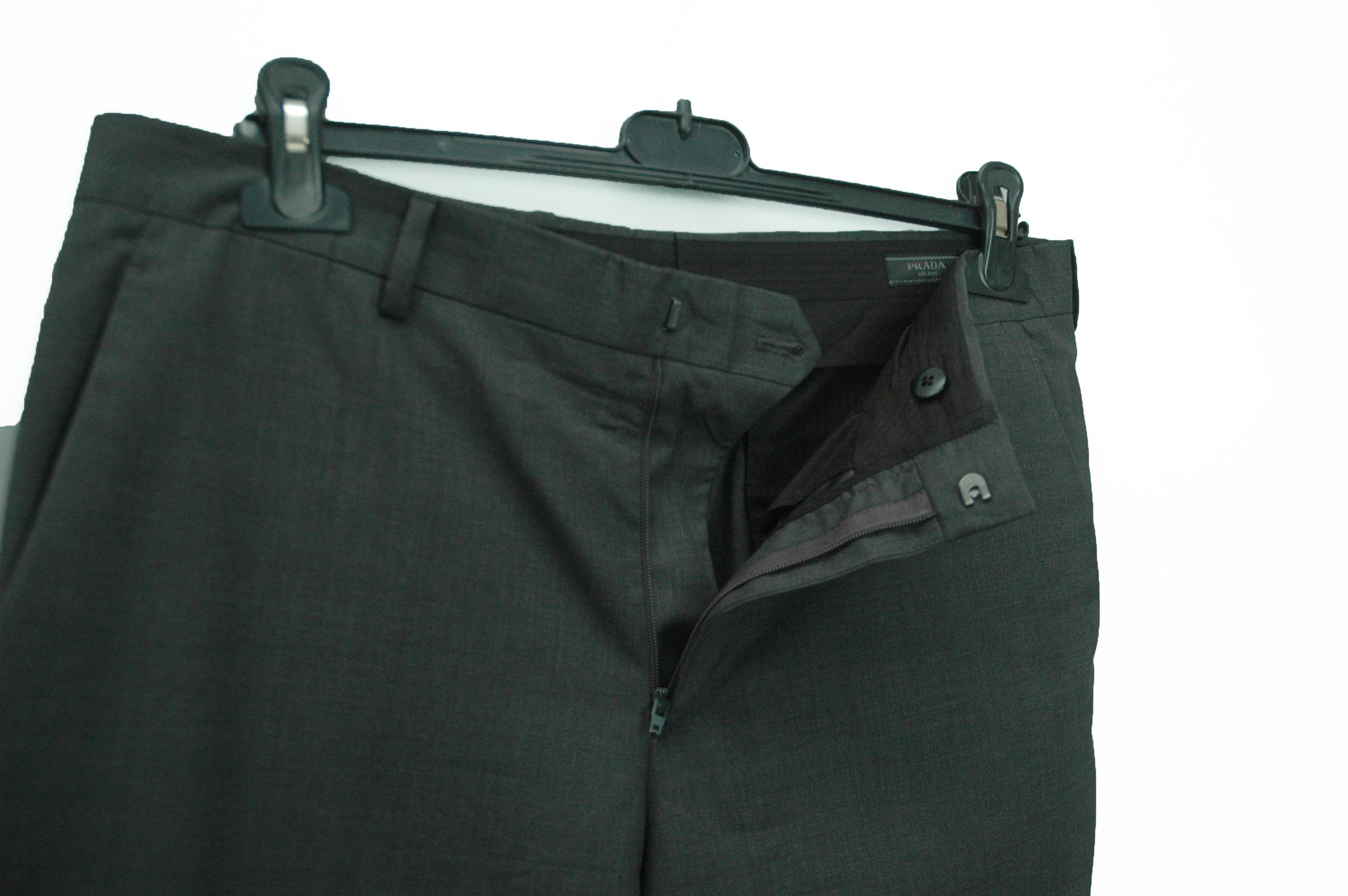 Prada PRADA Virgin Wool Pant Made in Italy Size US 34 / EU 50 - 8 Thumbnail
