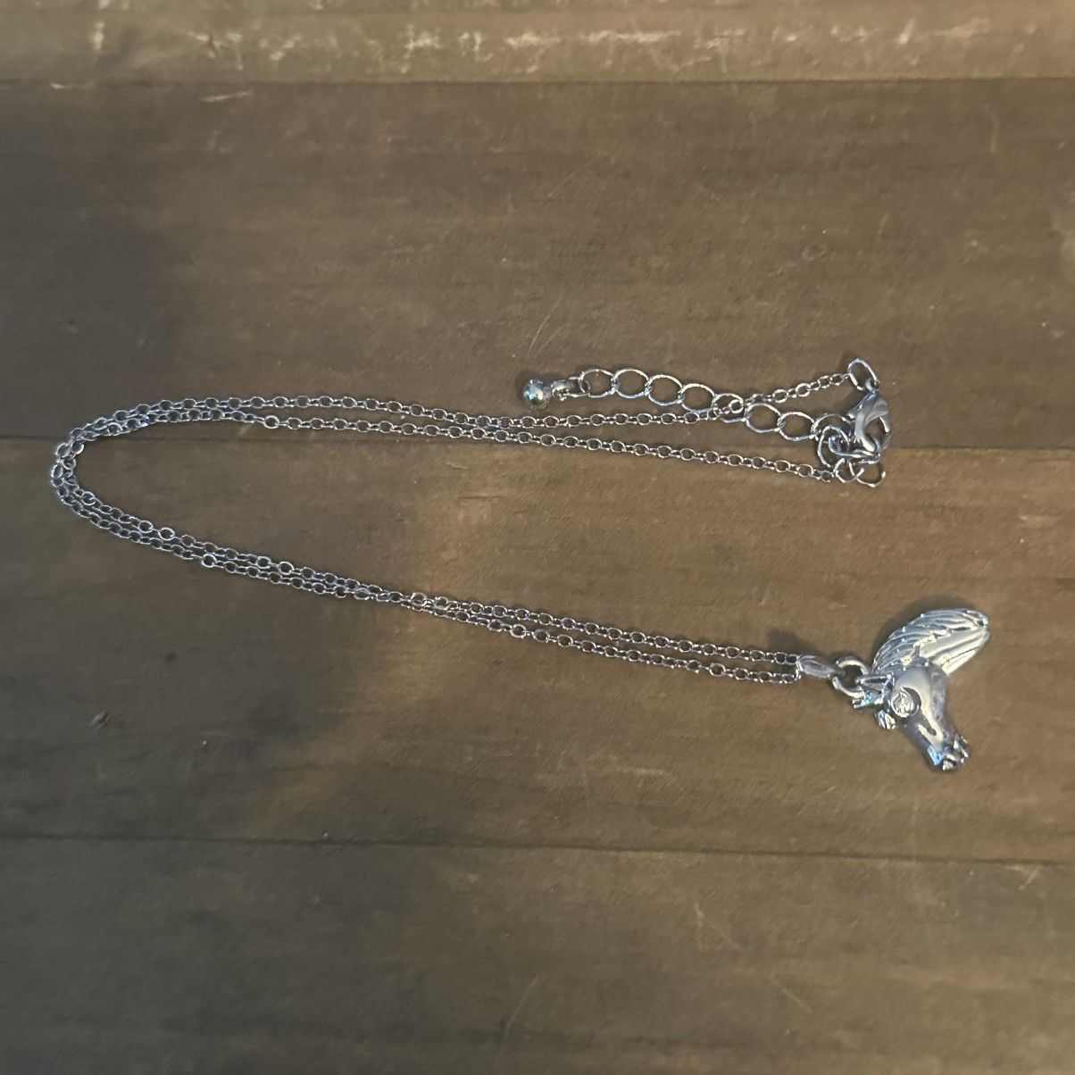 Other Silver tone horse head pendant necklace Size ONE SIZE - 6 Thumbnail