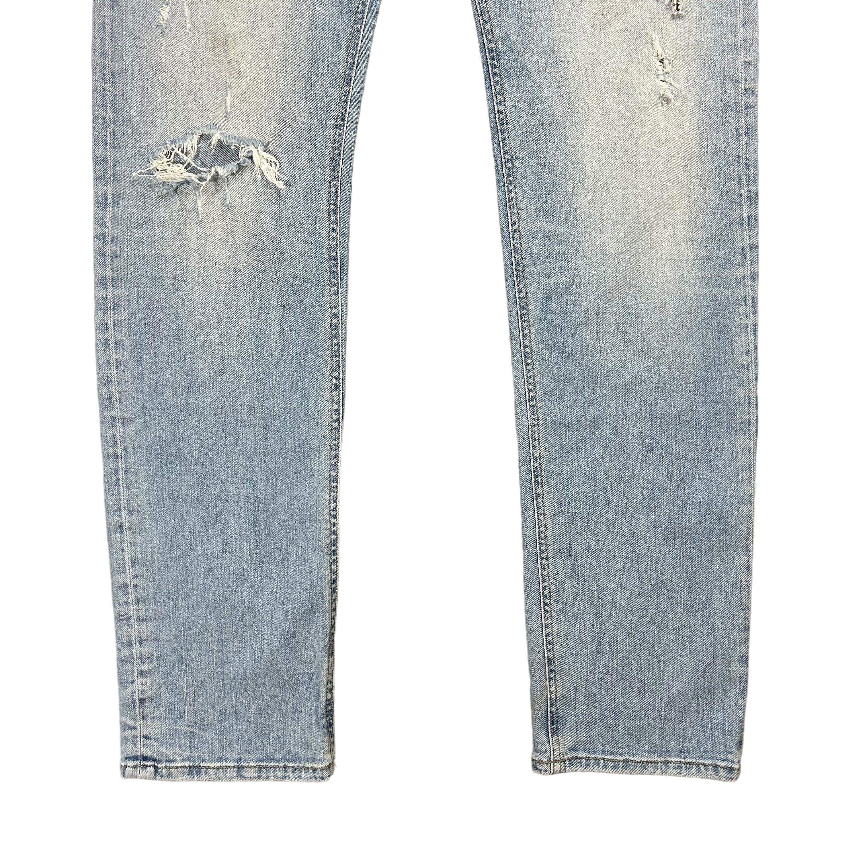 Diesel Diesel Belther Regular Slim Tapered Blue Denim Jeans W34L34 Size US 34 / EU 50 - 6 Thumbnail