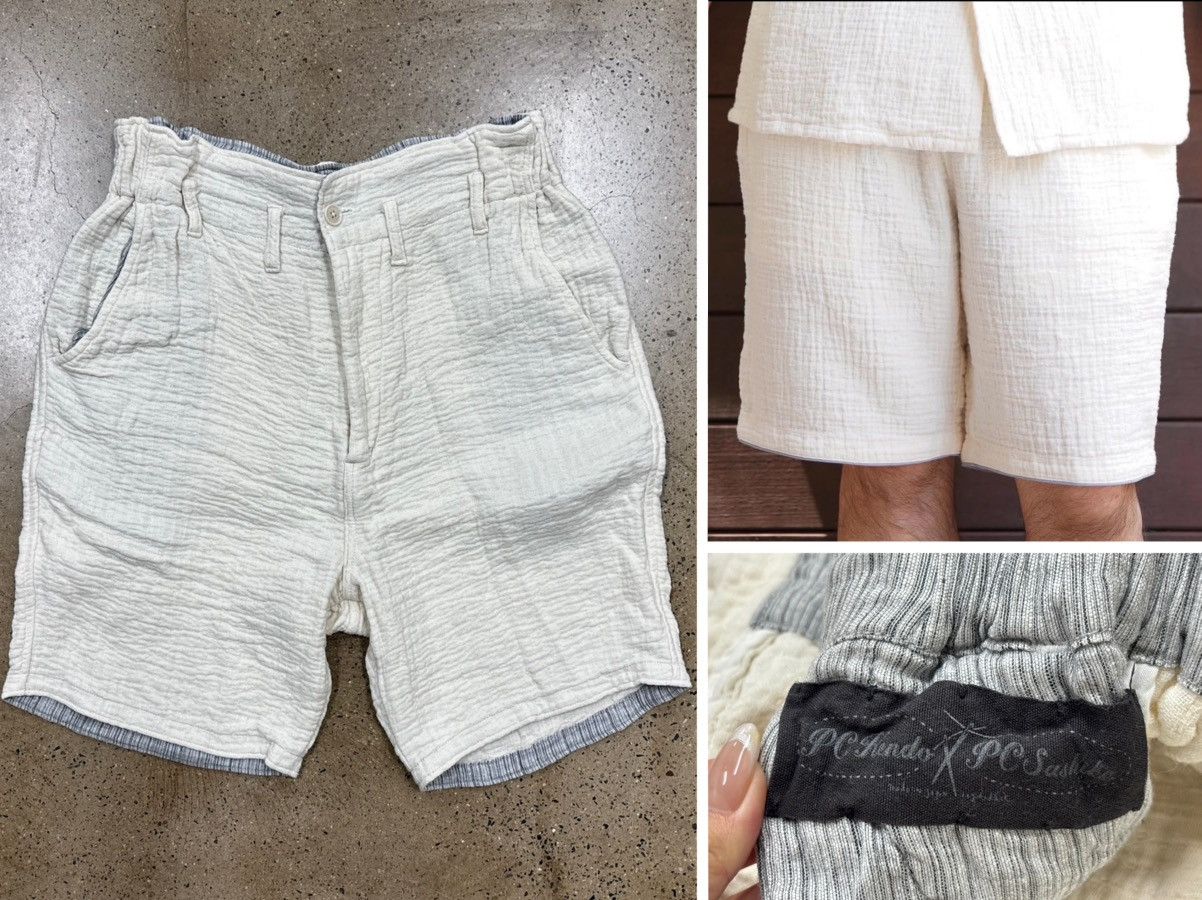 Porter Classic Porter Classic Kendo Sashiko Shorts Size US 34 / EU 50 - 1 Thumbnail