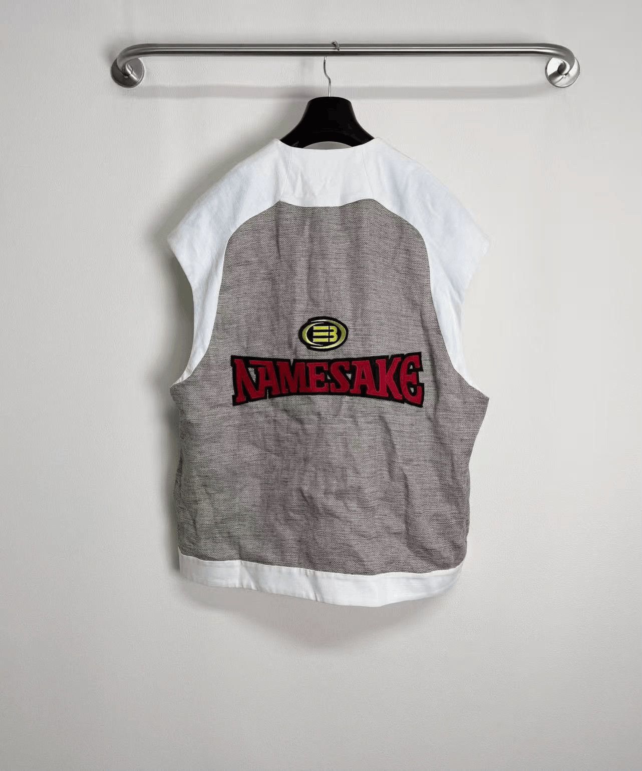 Namesake Hampton Sleeveless Shirt/ in White, Men's — image 3 of 5