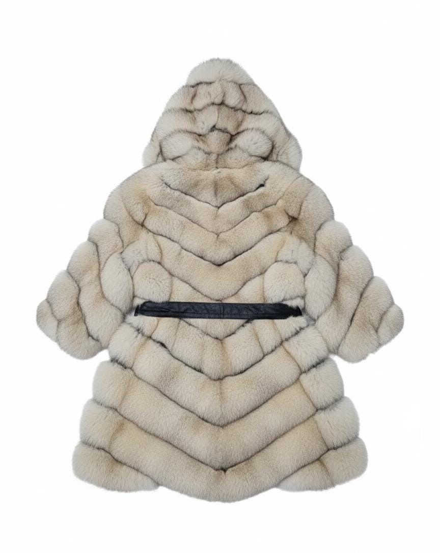 Other Les Noir women's fur coat in genuine fox size IT 44 Size M / US 6-8 / IT 42-44 - 2 Thumbnail