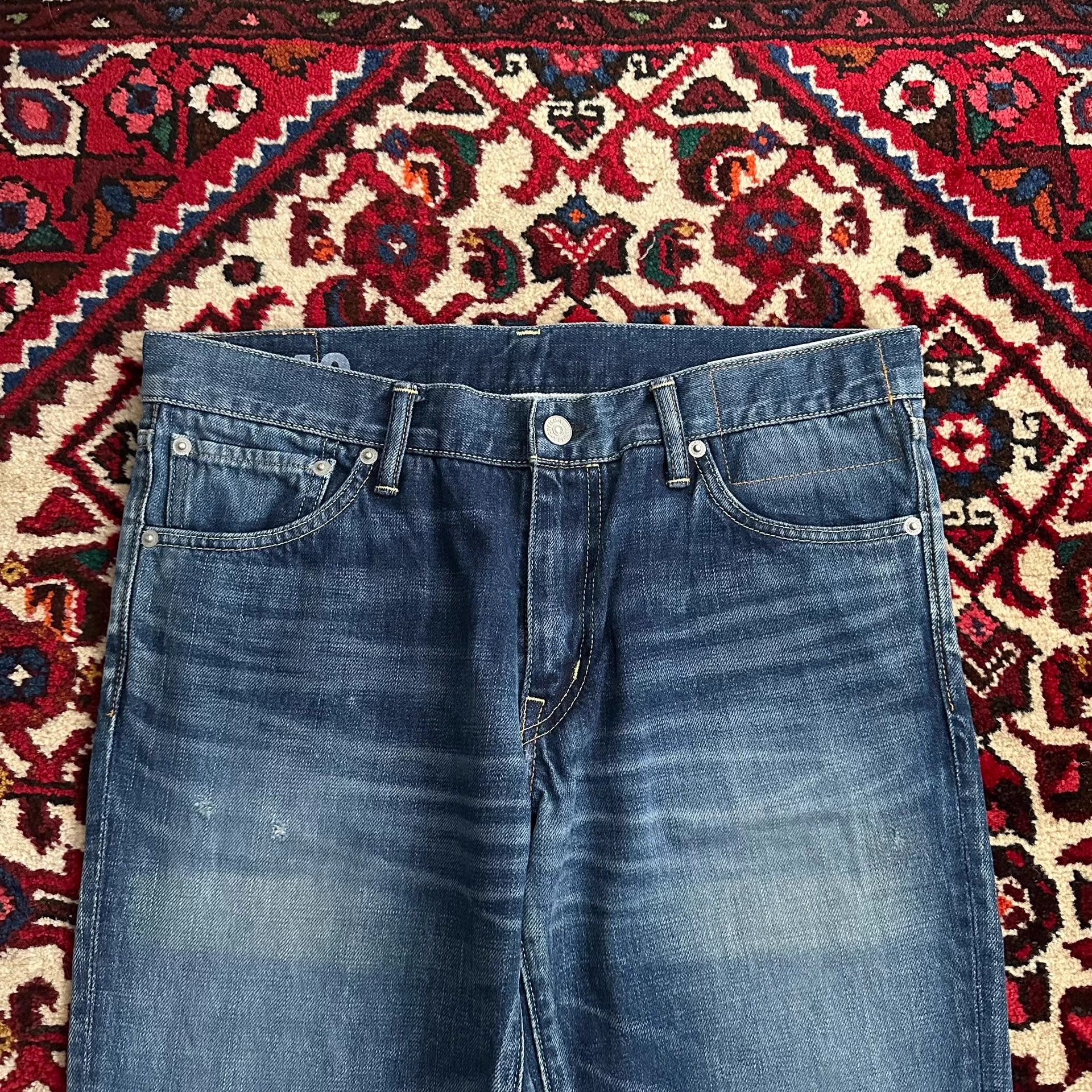 Visvim visvim 17aw 04d10 washed denim jeans w34l30 Size US 34 / EU 50 - 5 Thumbnail