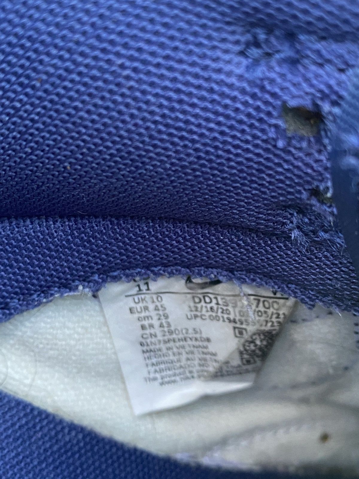 Nike Michigan Dunk Low Size US 11 / EU 44 - 4 Thumbnail