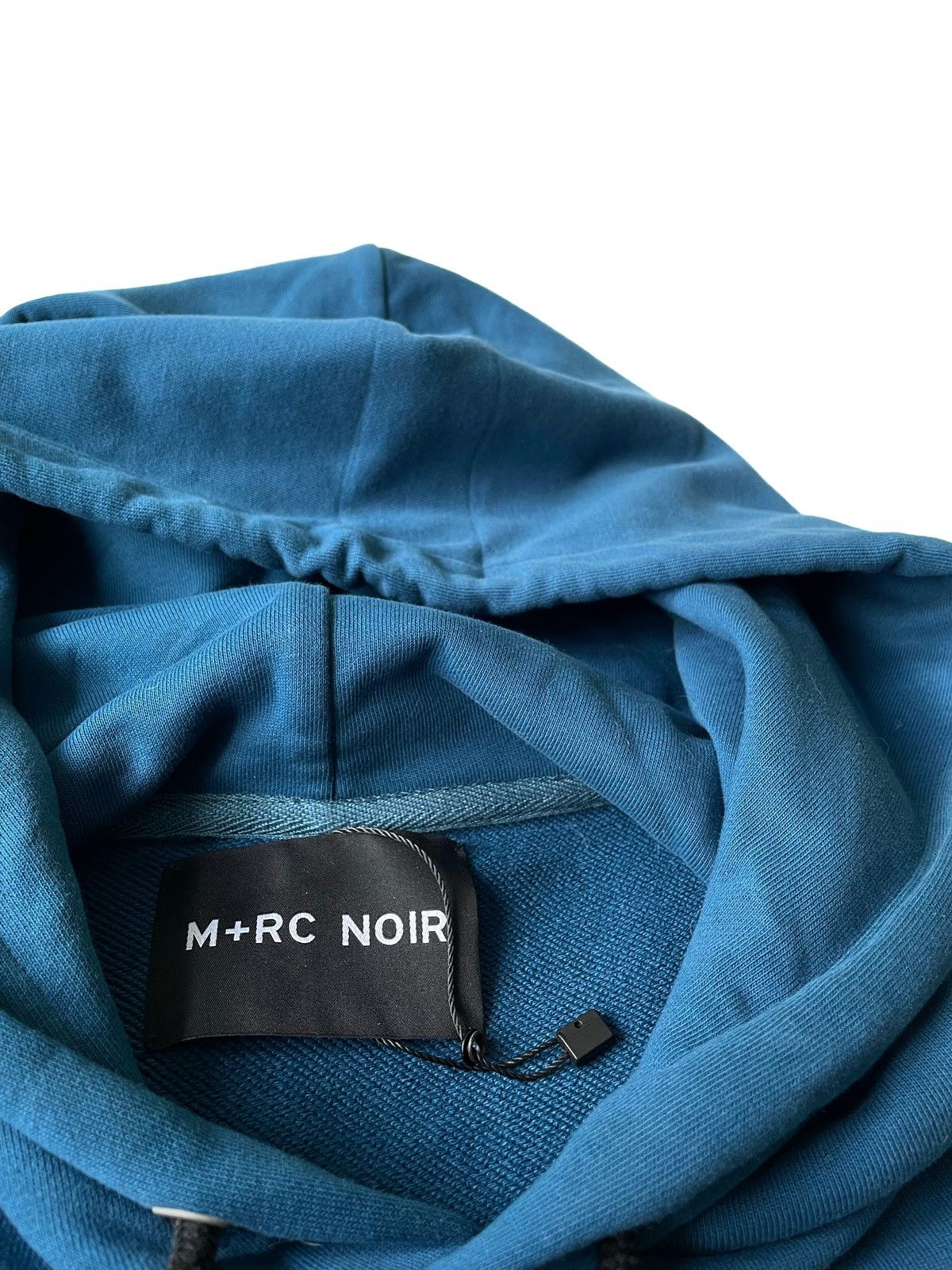 Designer × M+Rc Noir M+RC Noir Blue Pullover Hoodie Front Logo Overlay Print XL Size US XL / EU 56 / 4 - 9 Thumbnail