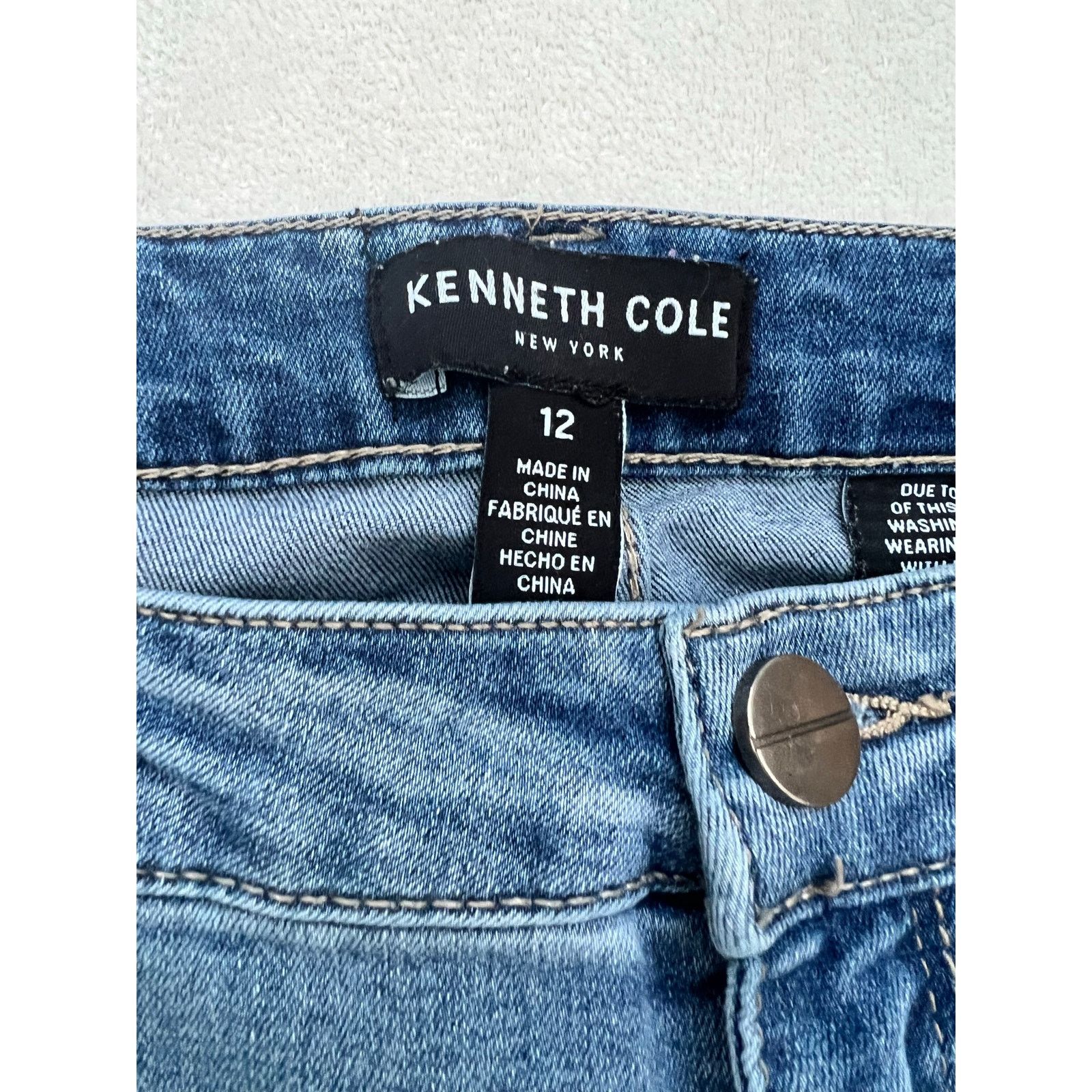 Kenneth Cole Kenneth Cole New York MidRise Jess Skinny Jeans Size 12 Size 34" / US 12 / IT 48 - 4 Thumbnail